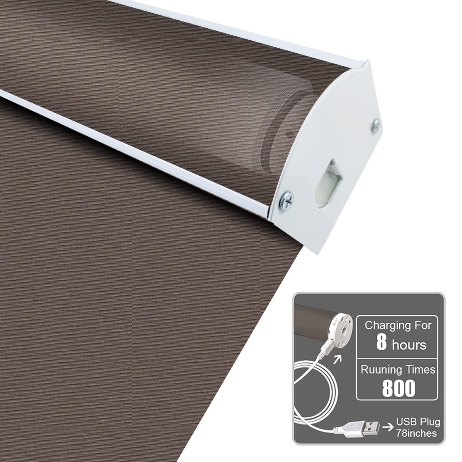 Motorized 100% Blackout Blinds for Windows