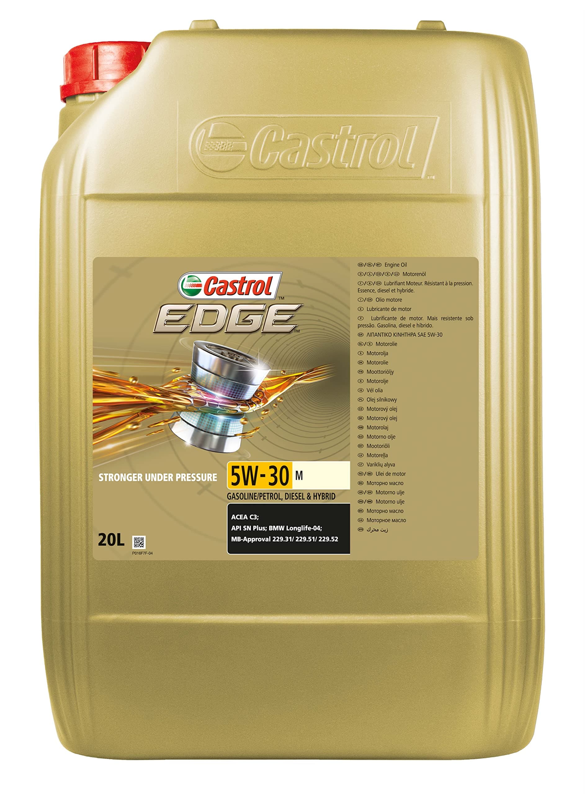 Castrol Edge 5W-30M Engine Oil, 20L