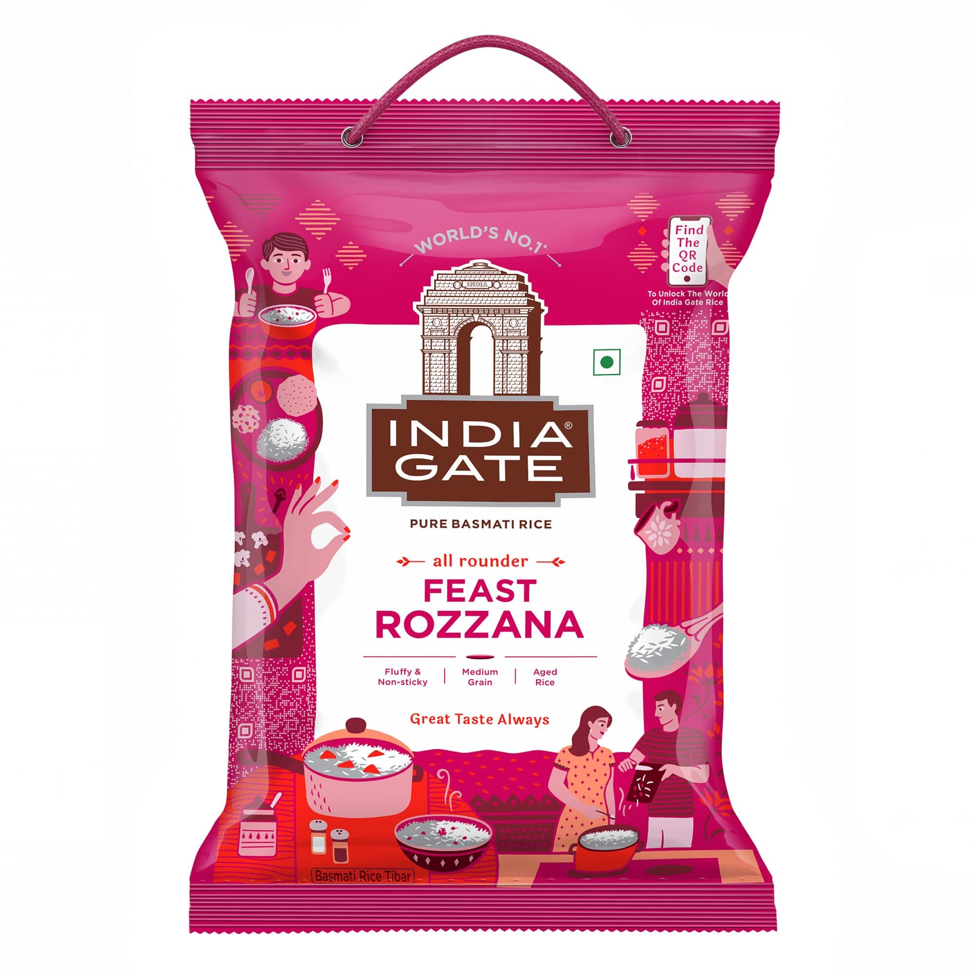 Basmati Rice FEAST ROZZANA, 5kg
