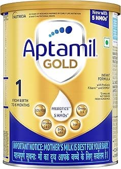 Aptamil Stage 1 Infant Formula with GOS and FOS TIN, 400g