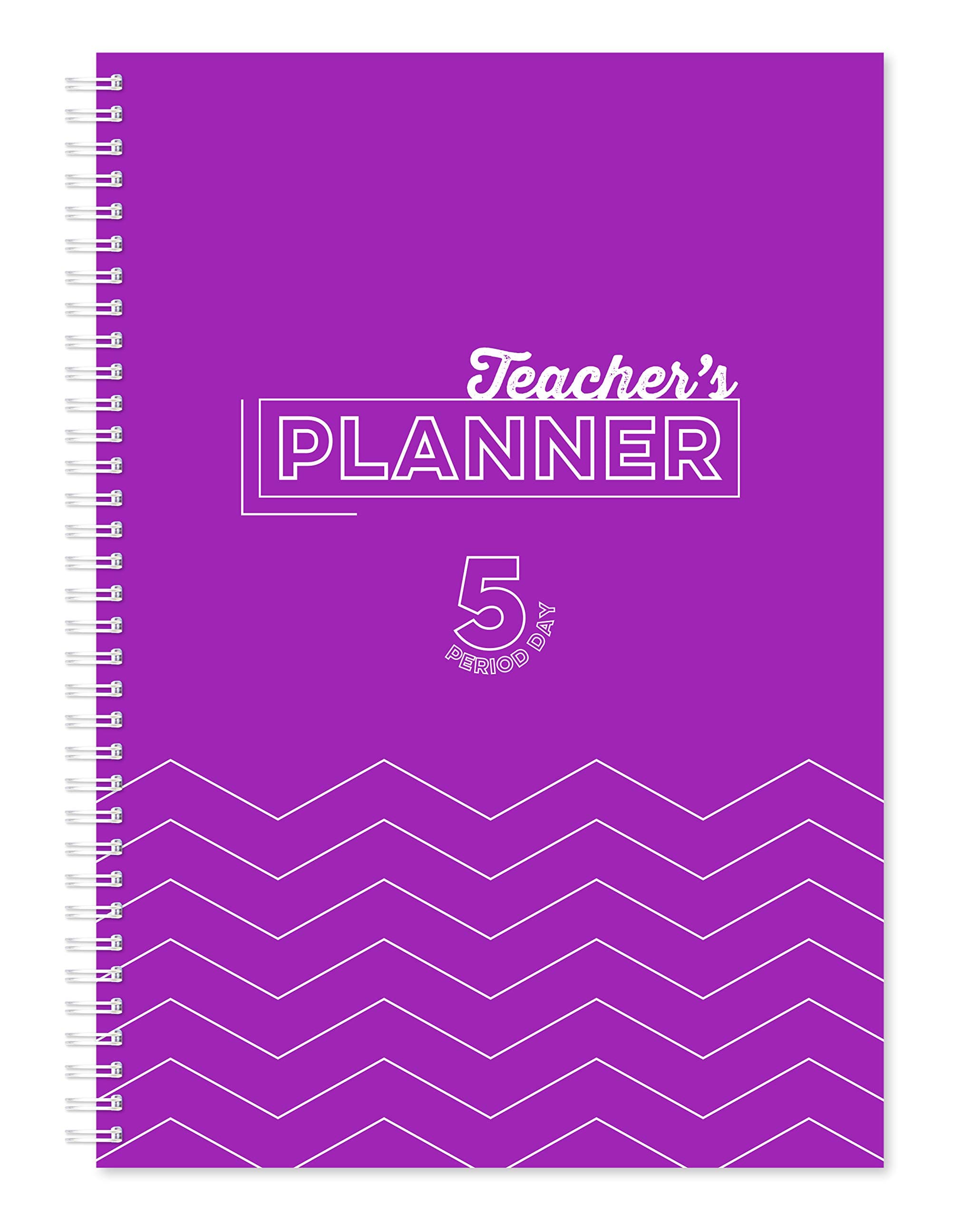 Silvine A4 Teacher's Academic Planner with Durable Hardback Covers and 204 x5 Period Planner Pages