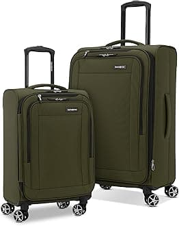 Saire LTE Softside Expandable Luggage with Spinner Wheels