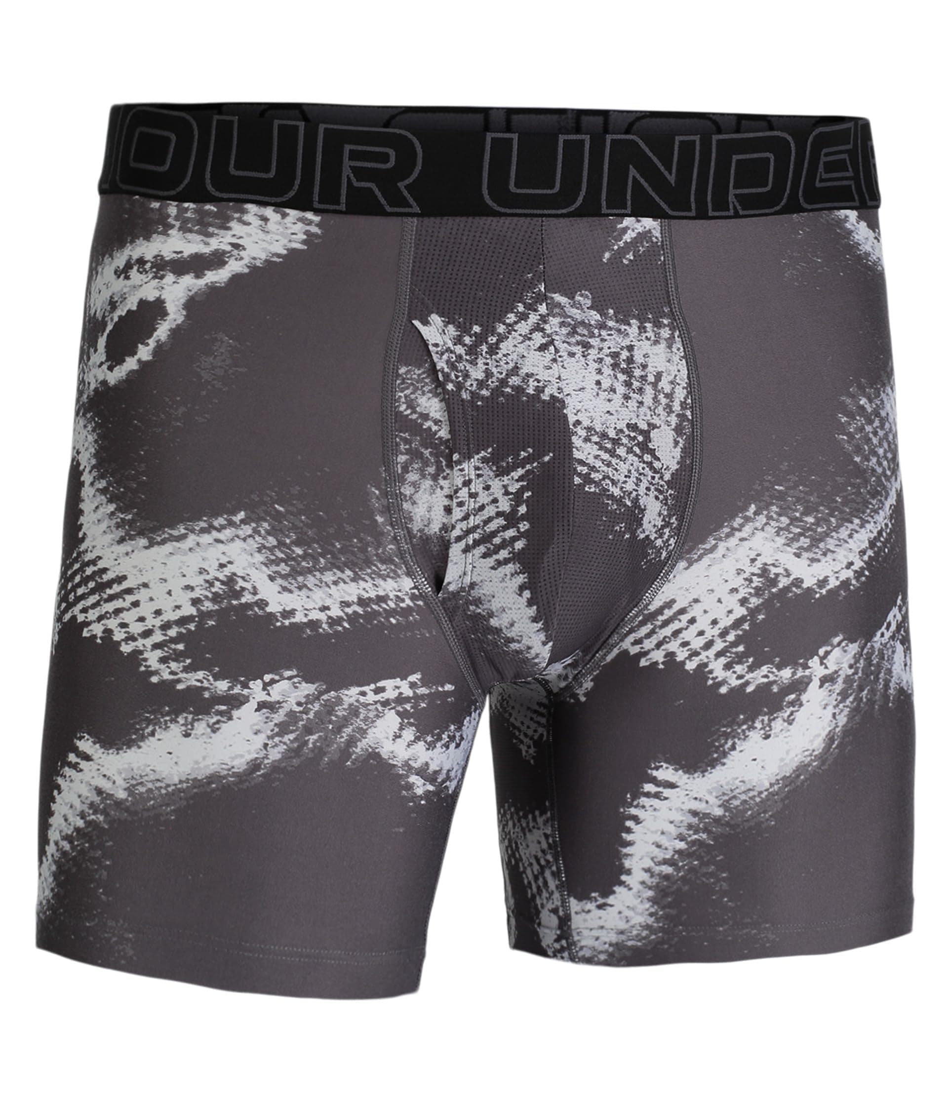 Under Armour Men's Performance Tech Print 6" Boxer Briefs