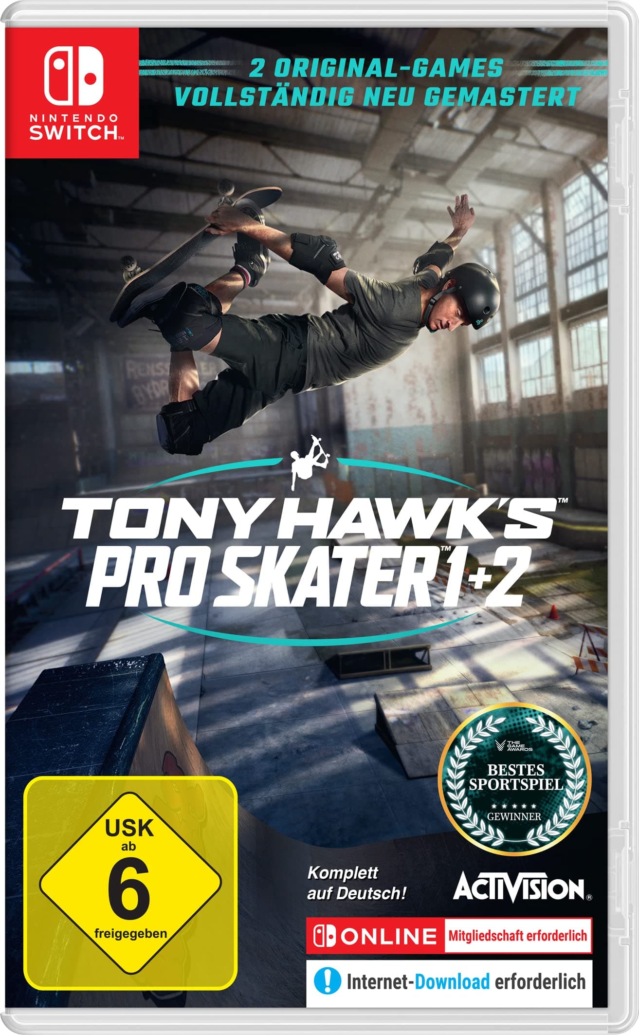 Tony Hawk's Pro Skater 1+2