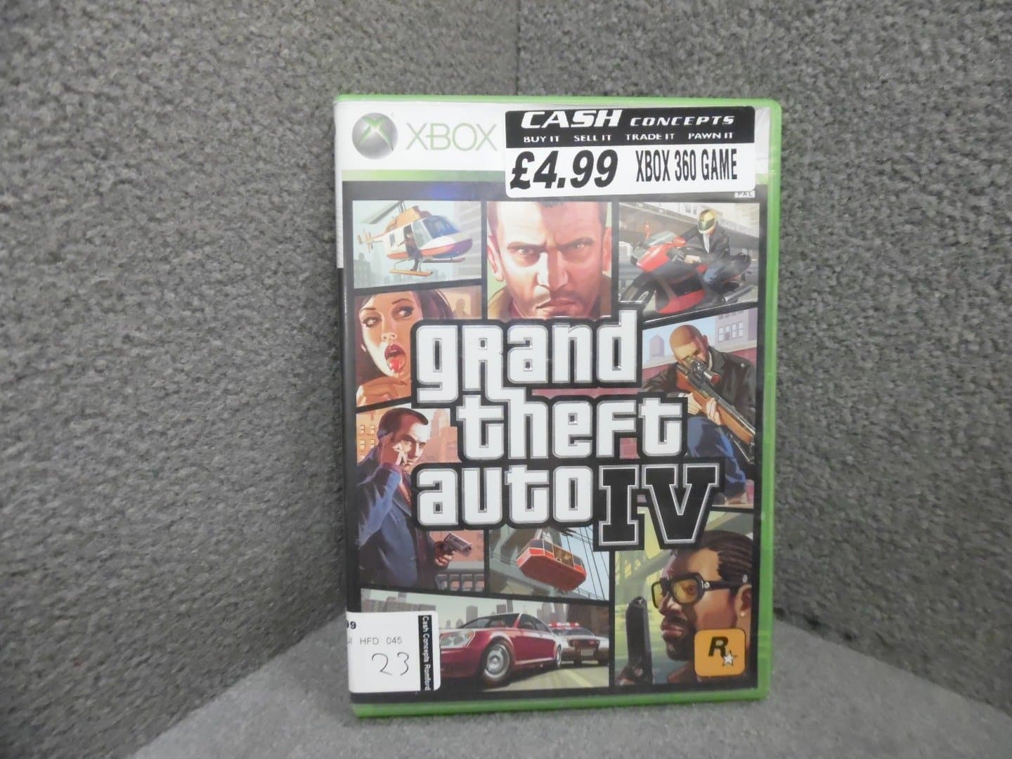 Grand Theft Auto IV XBOX 360 PAL VERSION