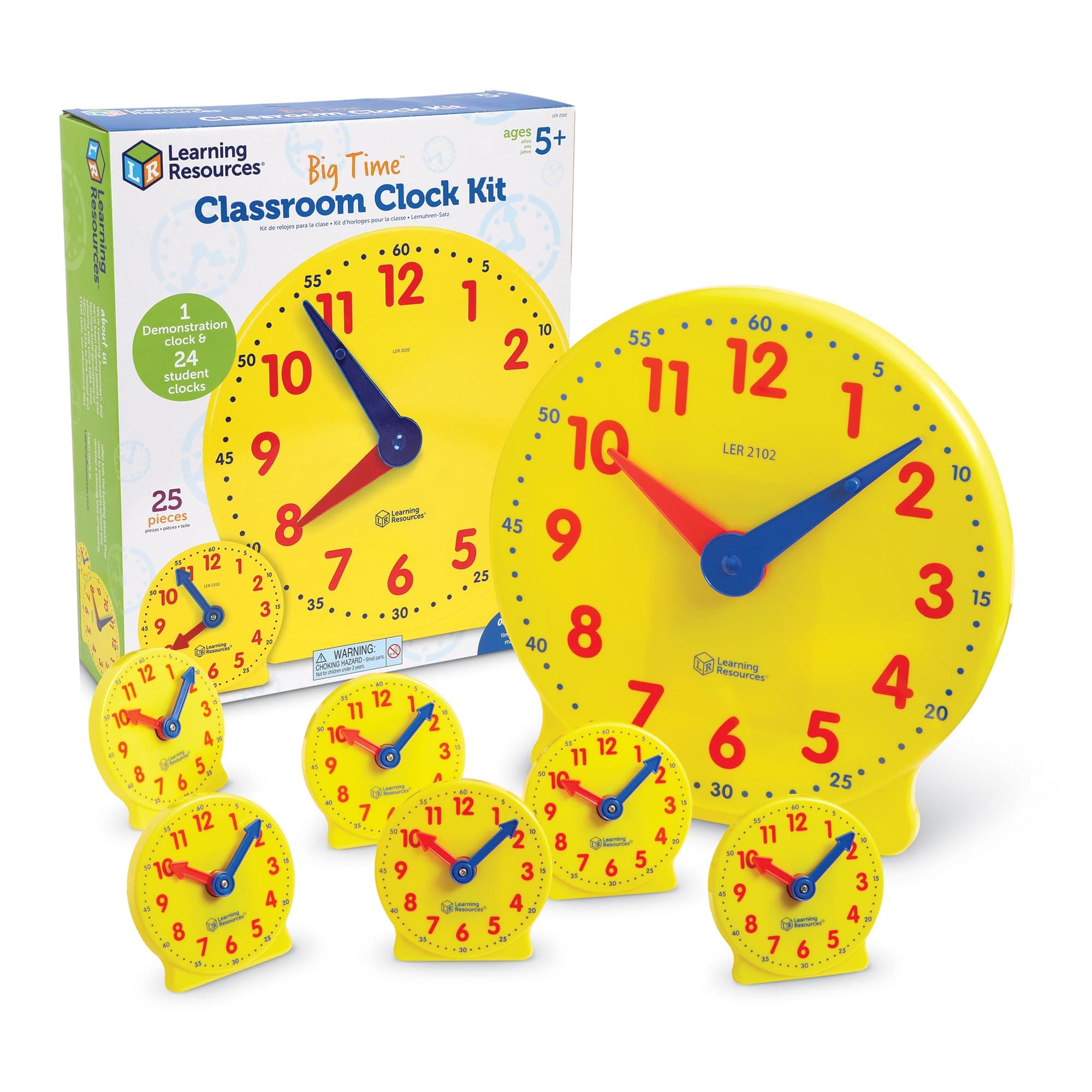 Learning Resources Classroom Clock Kit