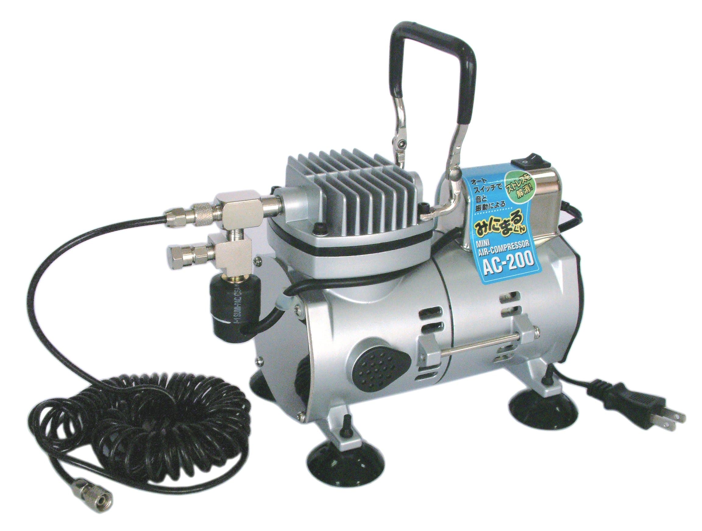 Two marker products mini air compressor AC-200 (japan import)
