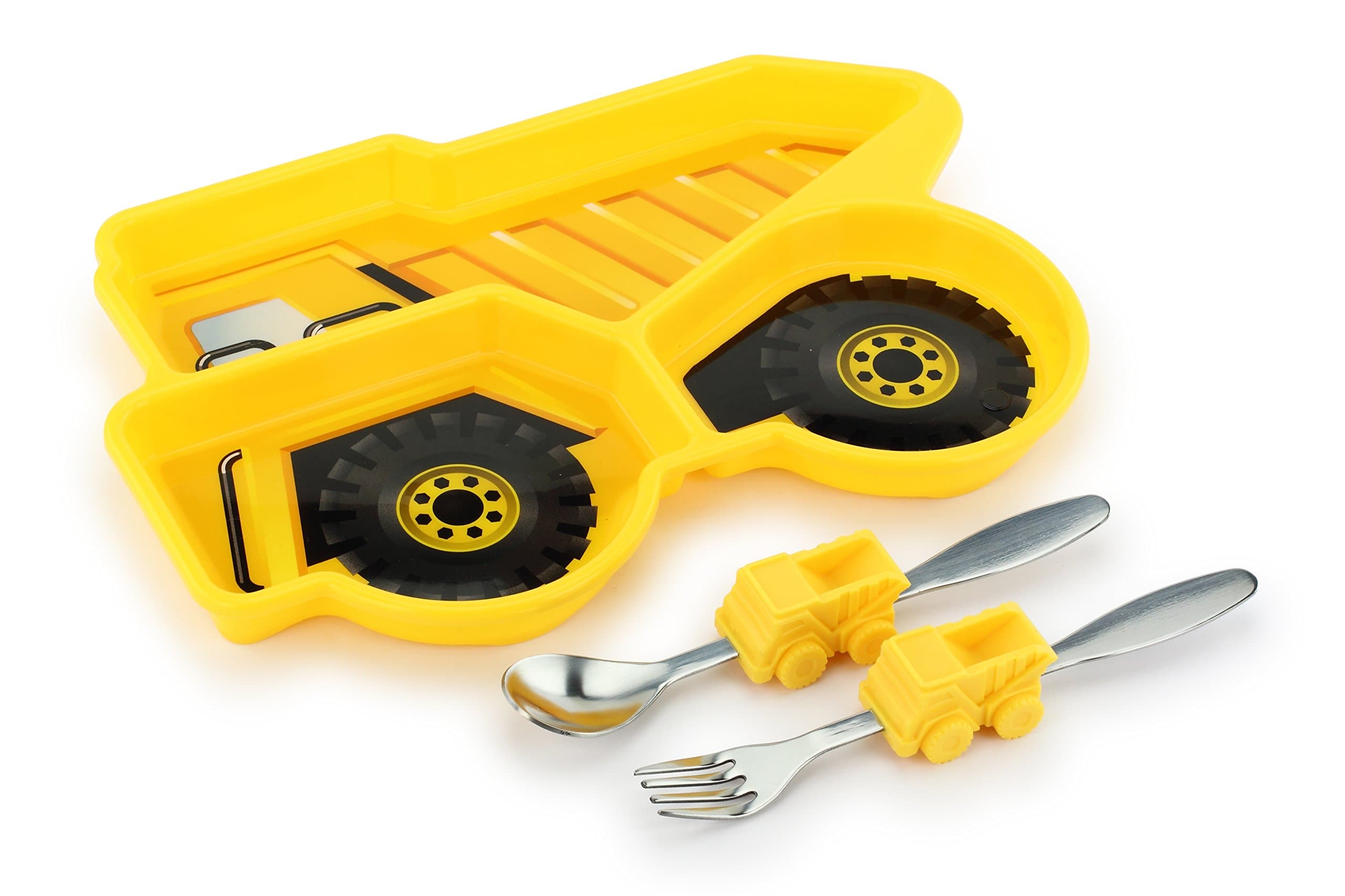 KidsFunwares Me Time PP Dinnerware Set (Dump Truck)