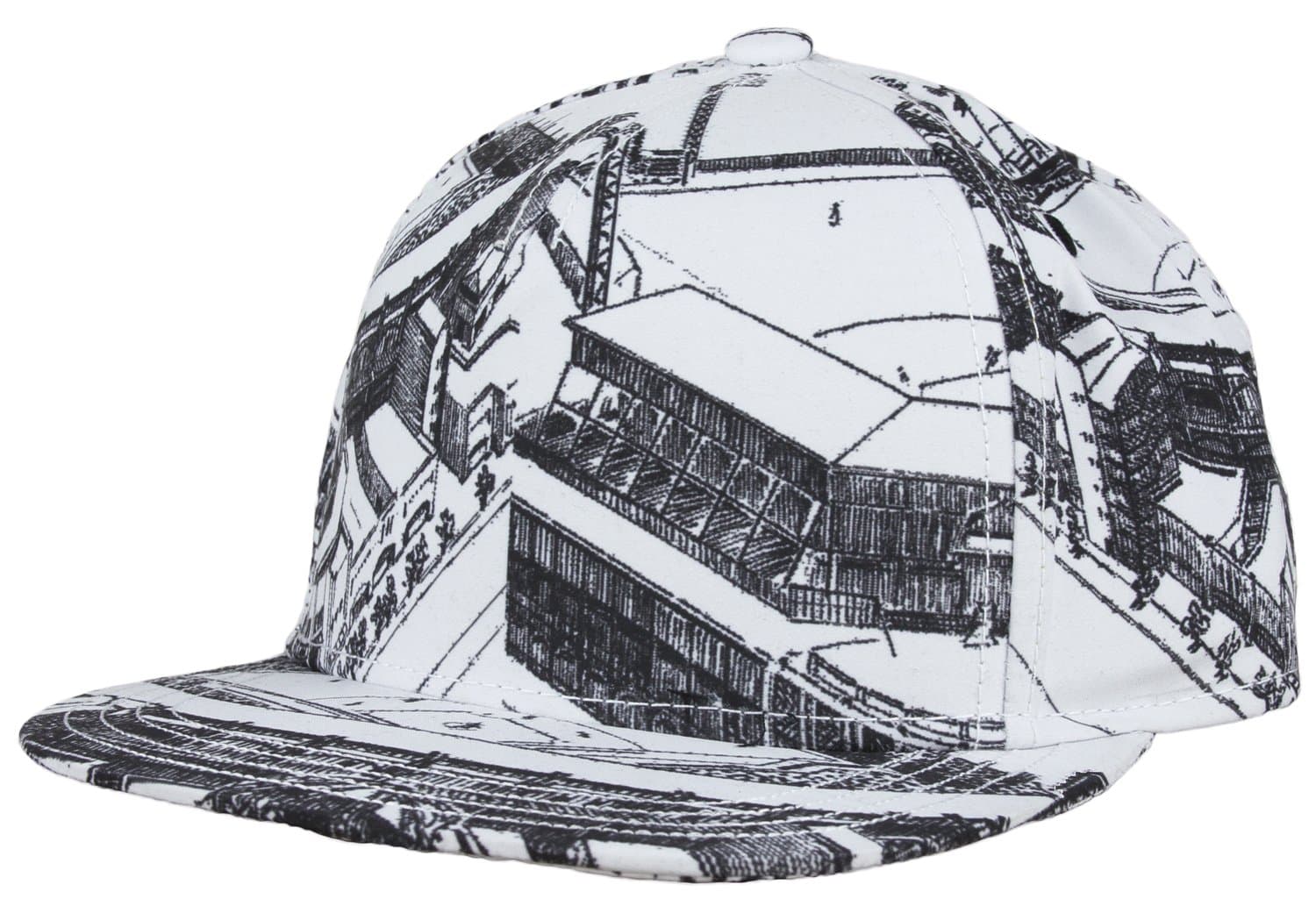 Pittsburgh White Box Cap