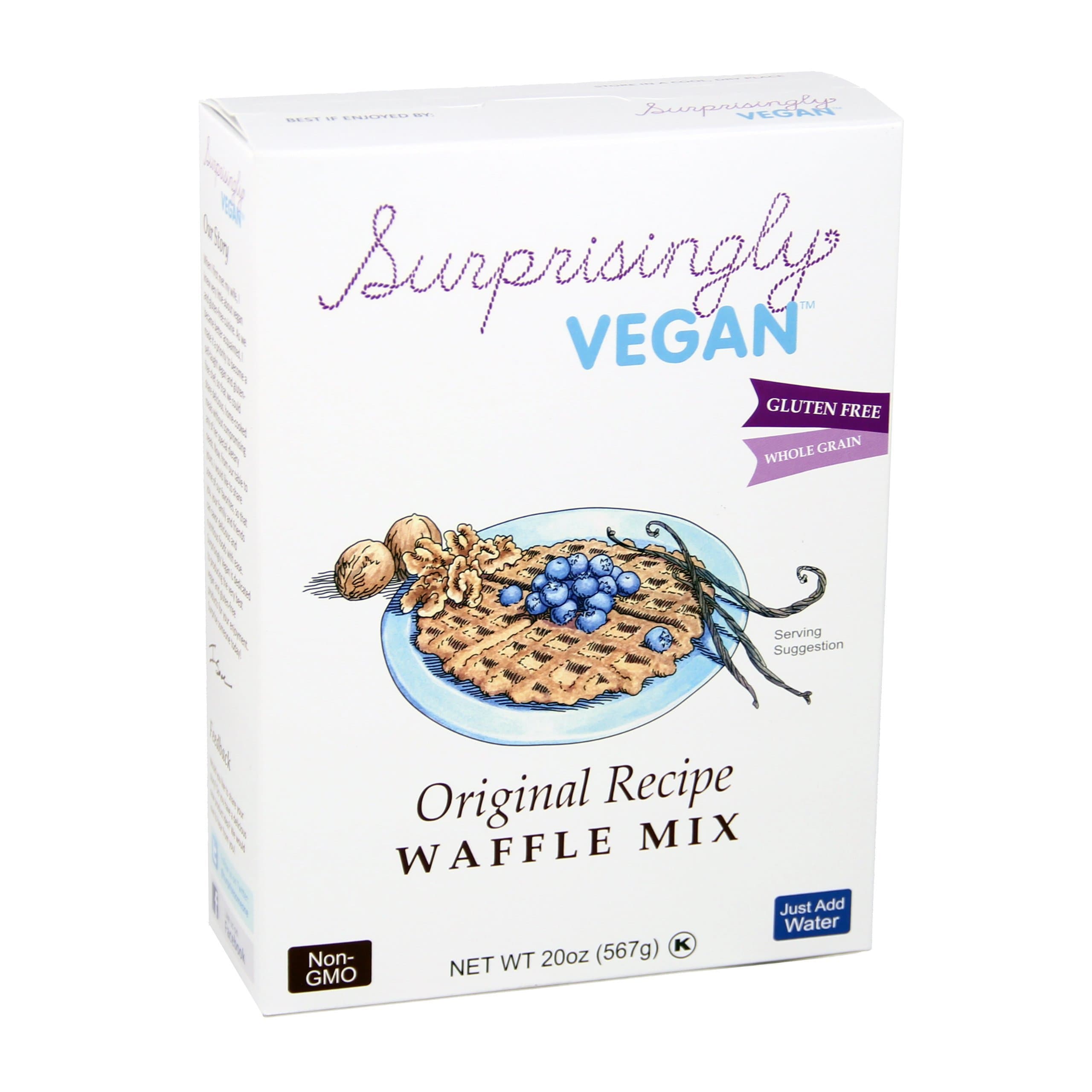 Surprisingly Vegan Original Recipe Waffle Mix 2-Pack