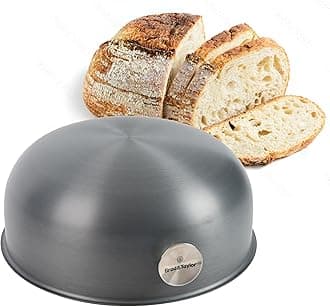 Brod & Taylor Ultralight Baking Shell for Sourdough Bread (Boule) – No Preheating Needed for Crispy Crust and Even Baking