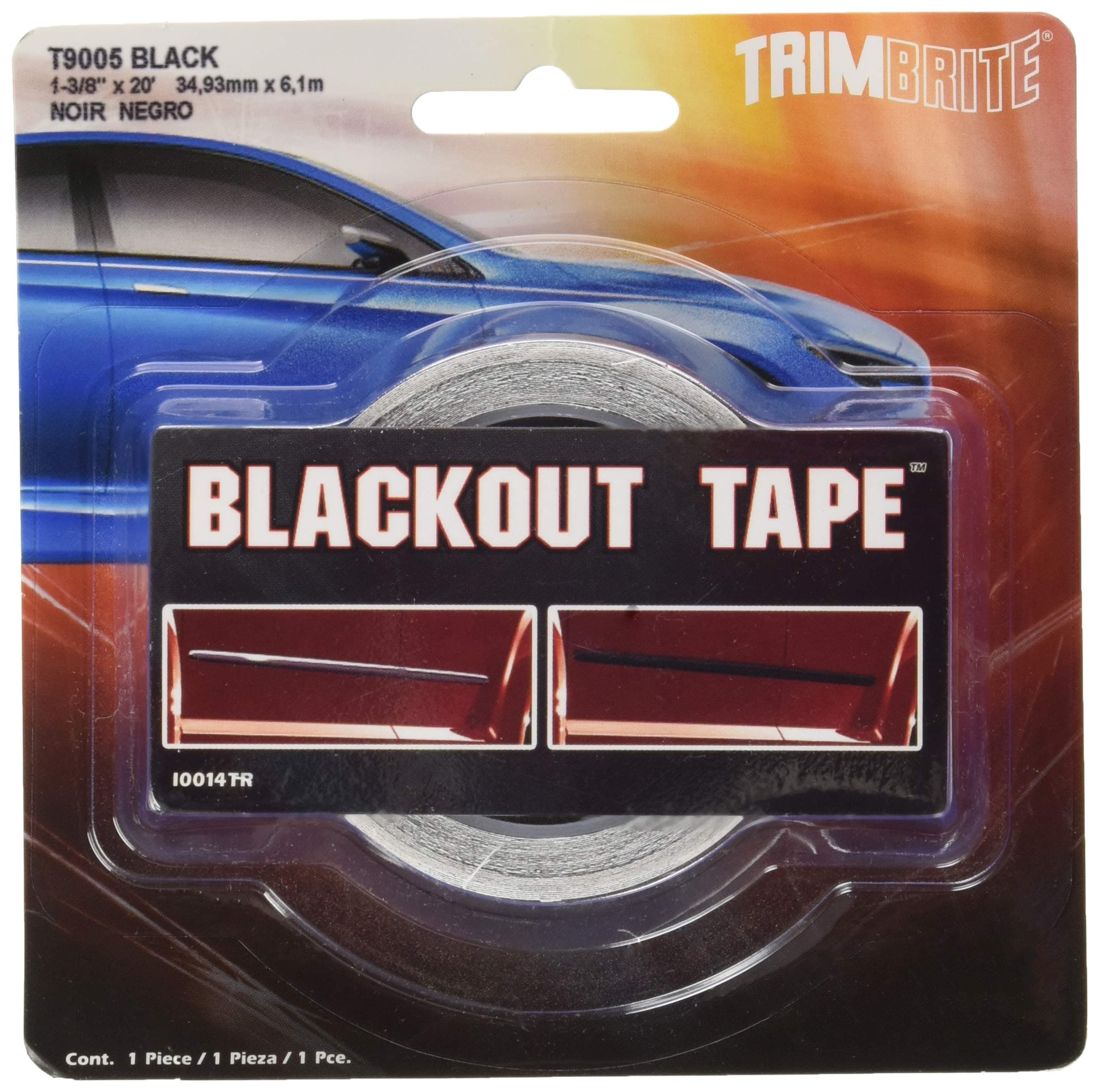 Trimbrite T9005 Black-Out Tape