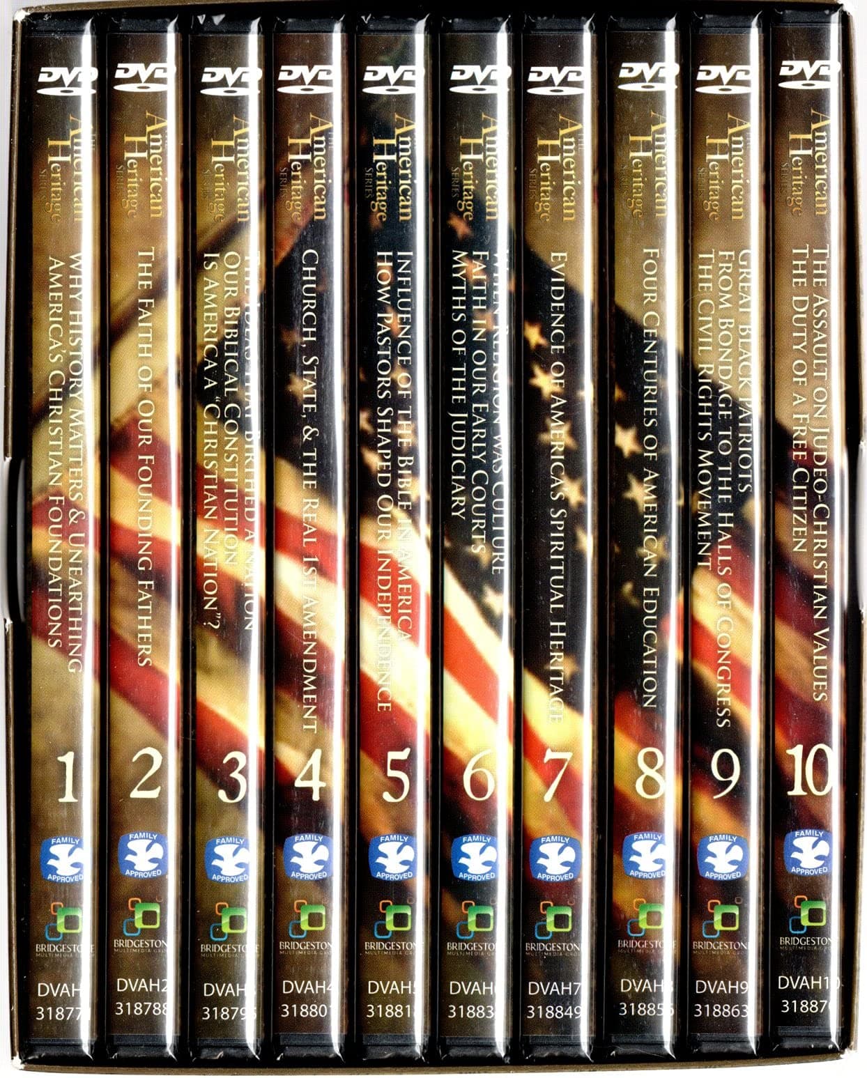American Heritage Series - Ten DVD Set