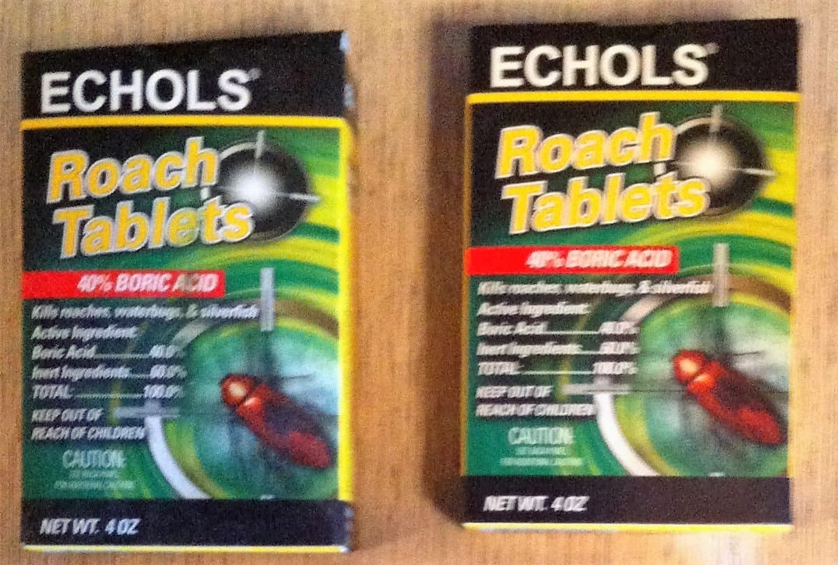 Echols Famous Roach Tablets 4oz Box (2)