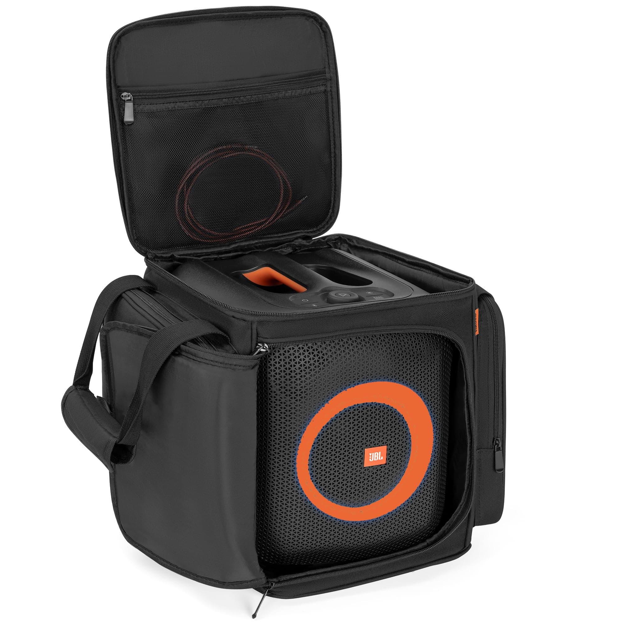 Speaker Tote Bag Compatible with JBL Party Box Encore Essential/Essential 2, Portable Speaker Carry Case
