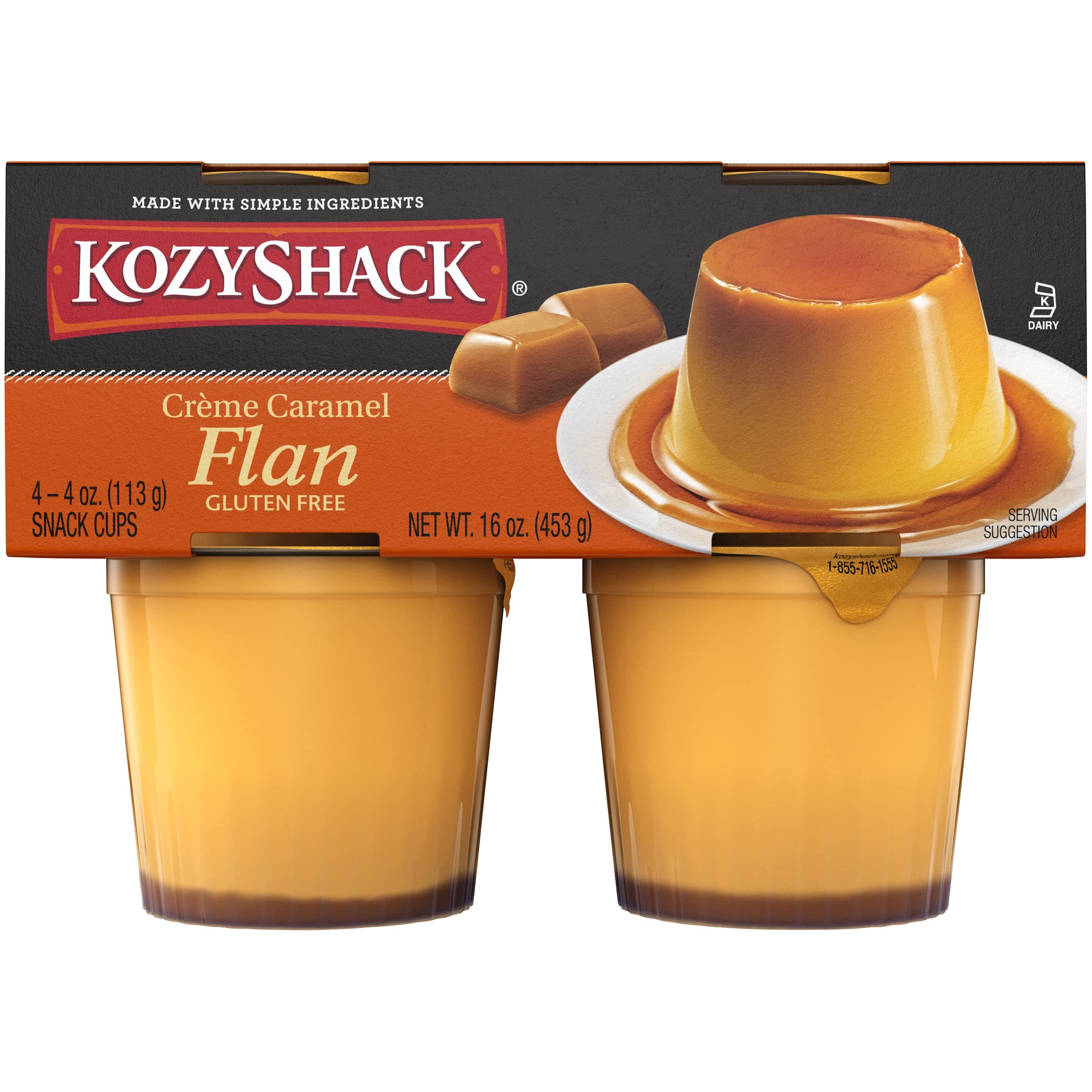 Crème Caramel Flan 4-pack, 16 oz