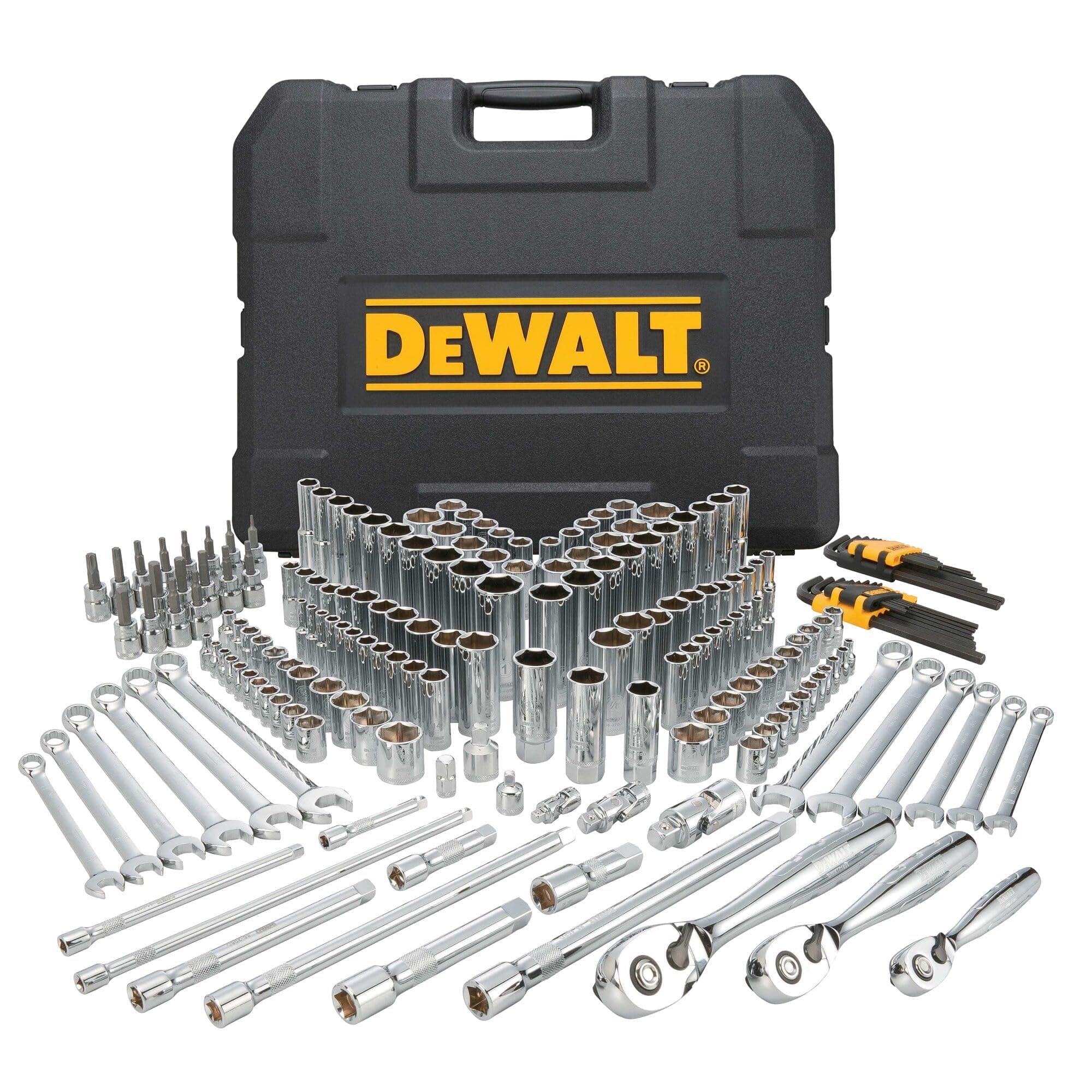 Mechanics Tools Kit and Socket Set, 204-Piece (DWMT72165)