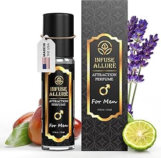 Premium Pheromones Perfume Oil for Men - Bold, Extra Strength Formula - Irresistible Fragrance Blend with Jojoba Oil - Long-lasting Scent 10ml