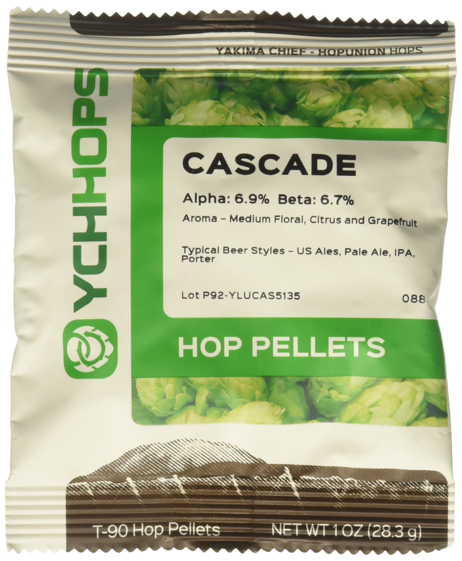 H002 Cascade Pellet Hops (2 oz.) Pelletized Hops for Home Brew