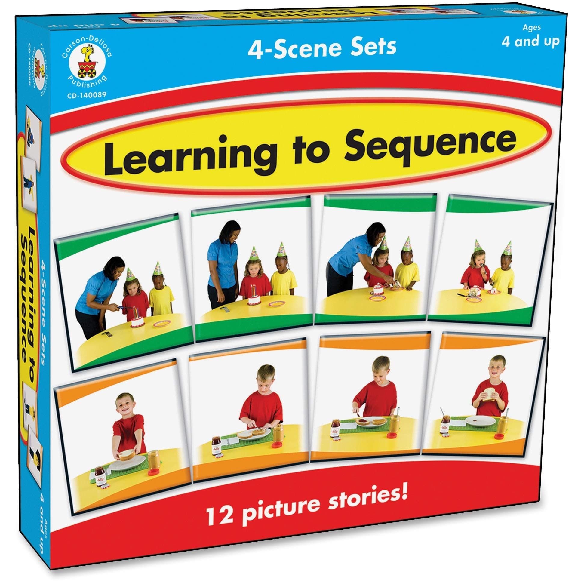 Carson Dellosa Education Learning to Sequence
