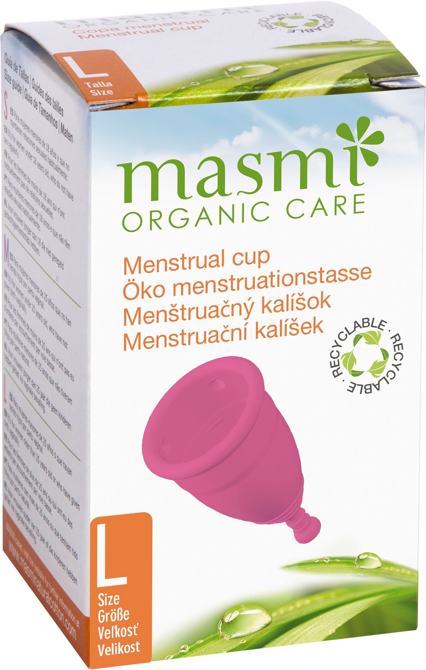 MASMI MENSTRUAL CUP CARE SIZE L