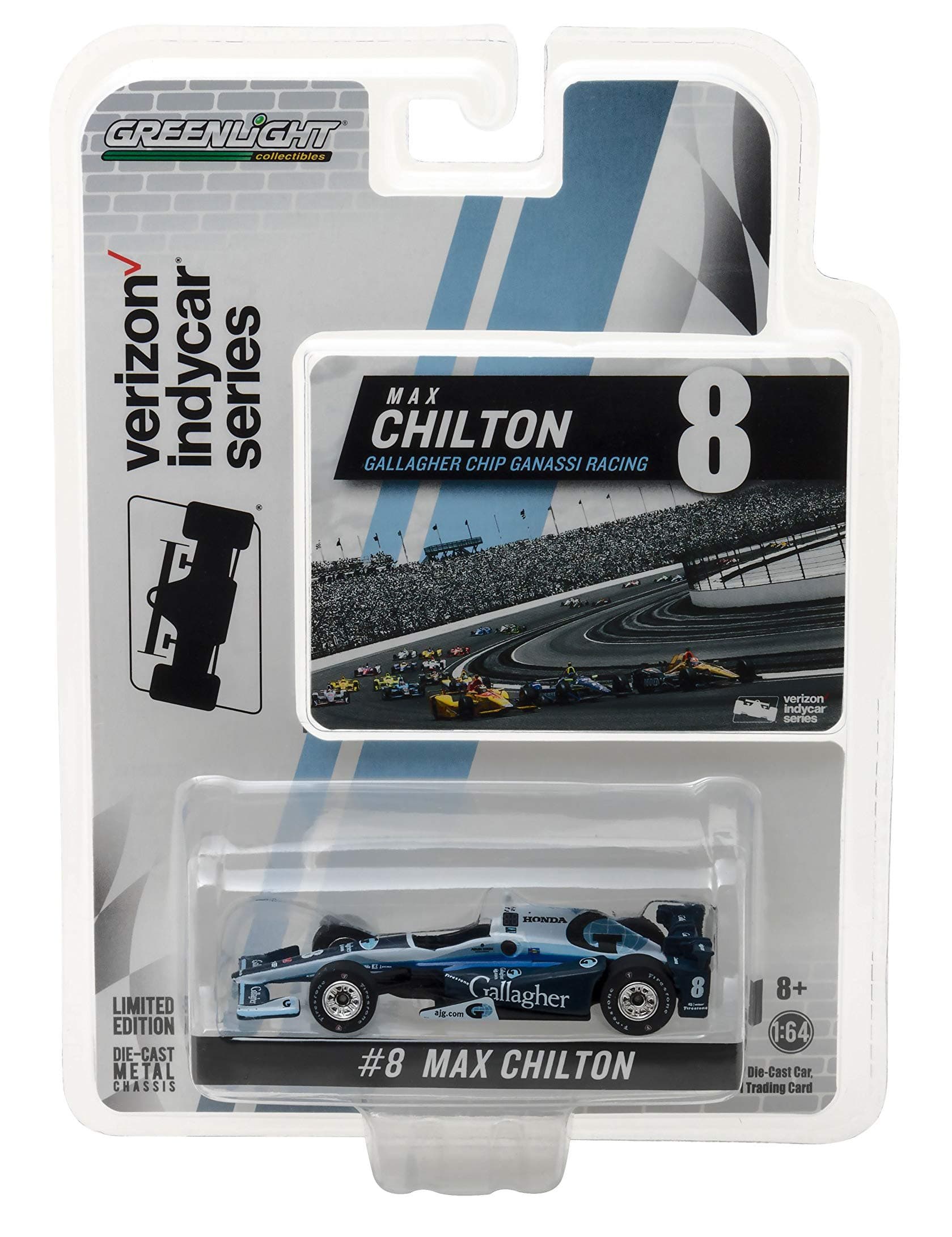 Greenlight 10784 2017#8 Max Chilton/Chip Ganassi Racing 1, 1:64