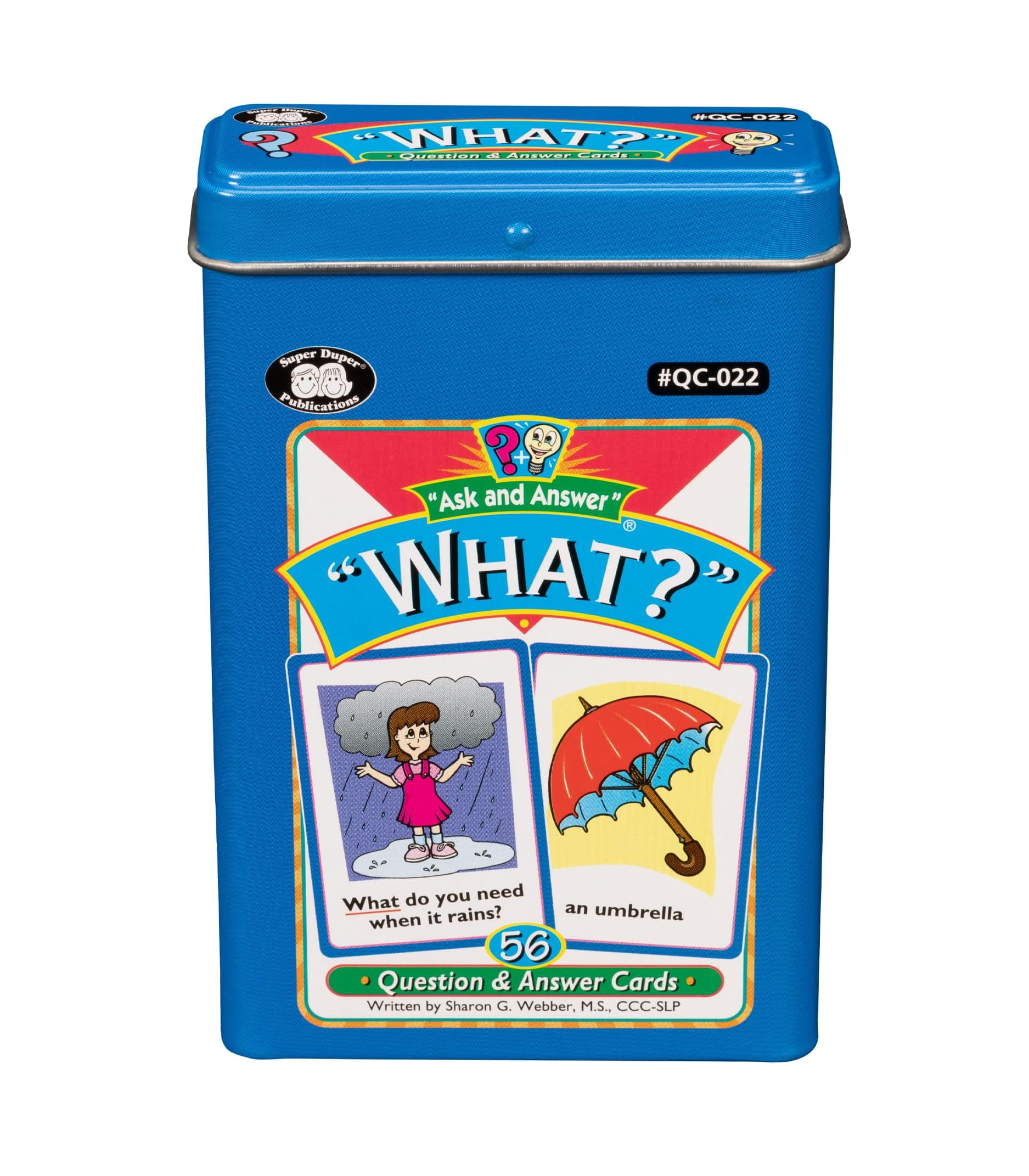 Ask and Answer® What Questions Flash Card Deck | Educational Learning Resource for Children