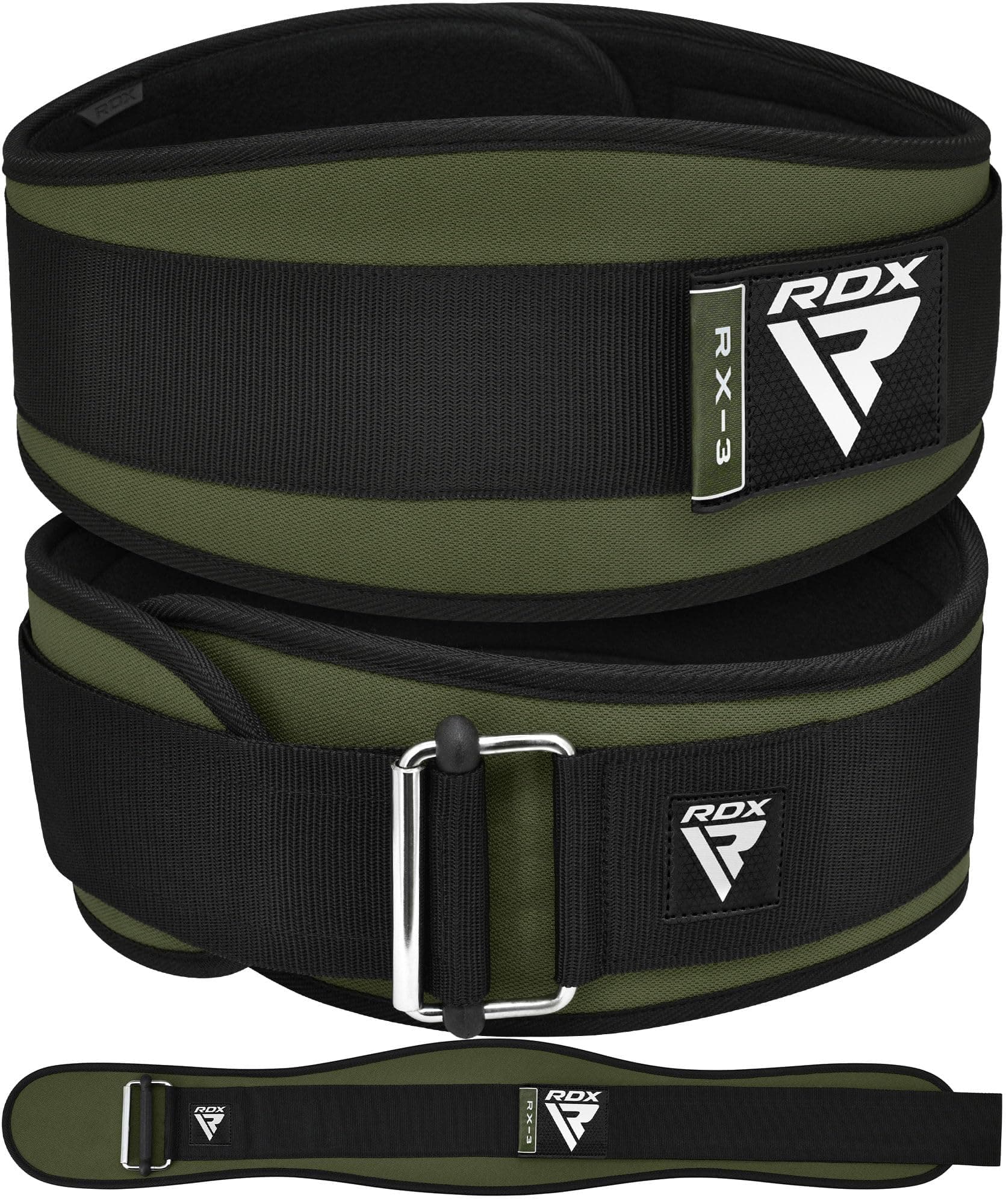 RDX Weight Lifting Belt AUTO LOCK, 6.5” Padded Back Support, Men Women Gym Fitness Strength Training, Bodybuilding Powerlifting Weightlifting Workout, Deadlift Squat, Pro Exercise Equipment