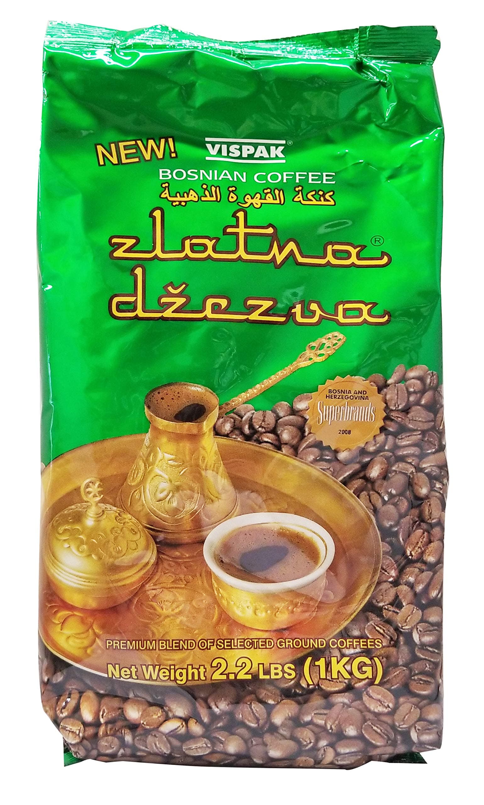 Vispak Zlatna Dzezva, 2 lbs