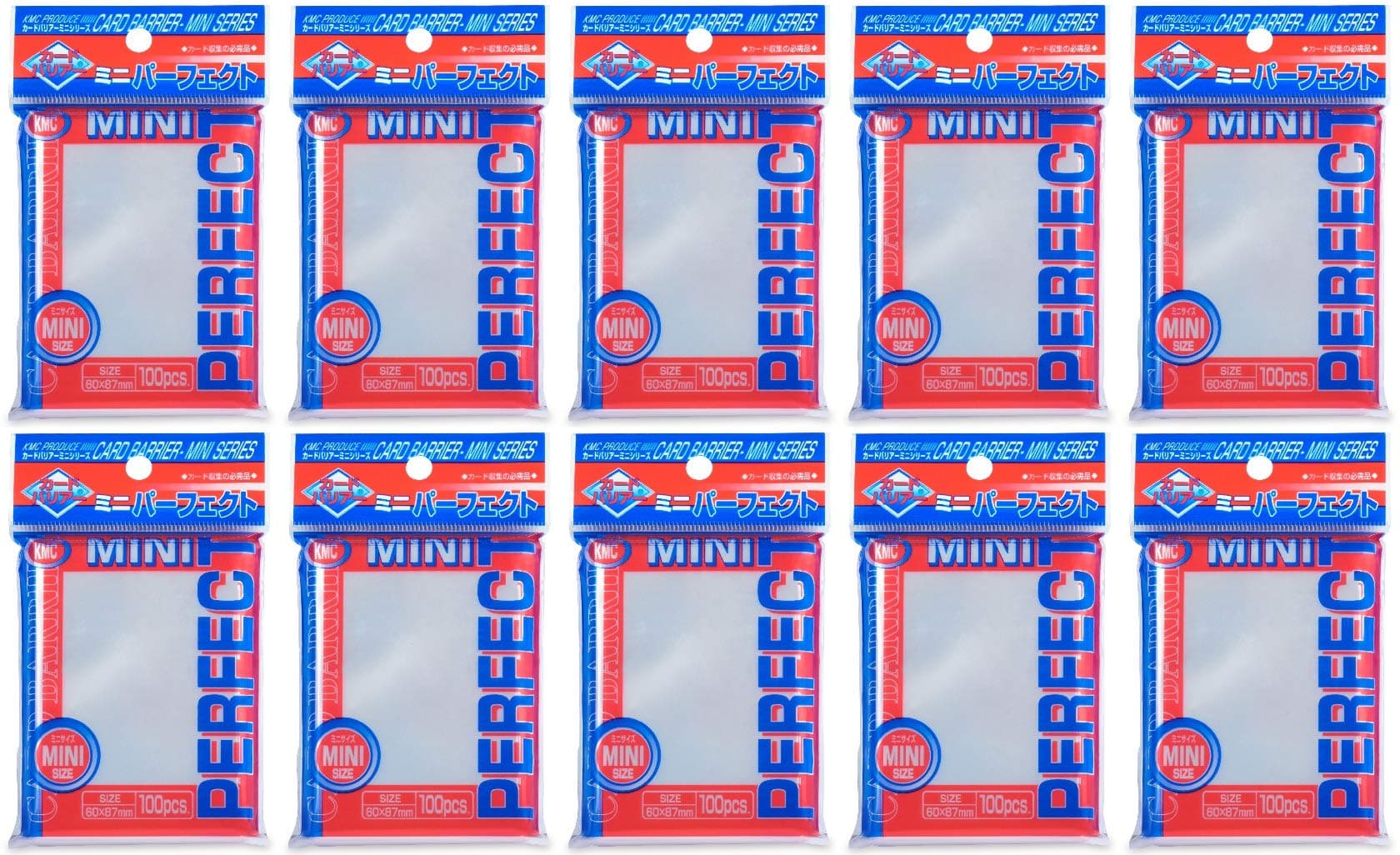 Perfect Size Card Sleeves Mini [10 Packs]