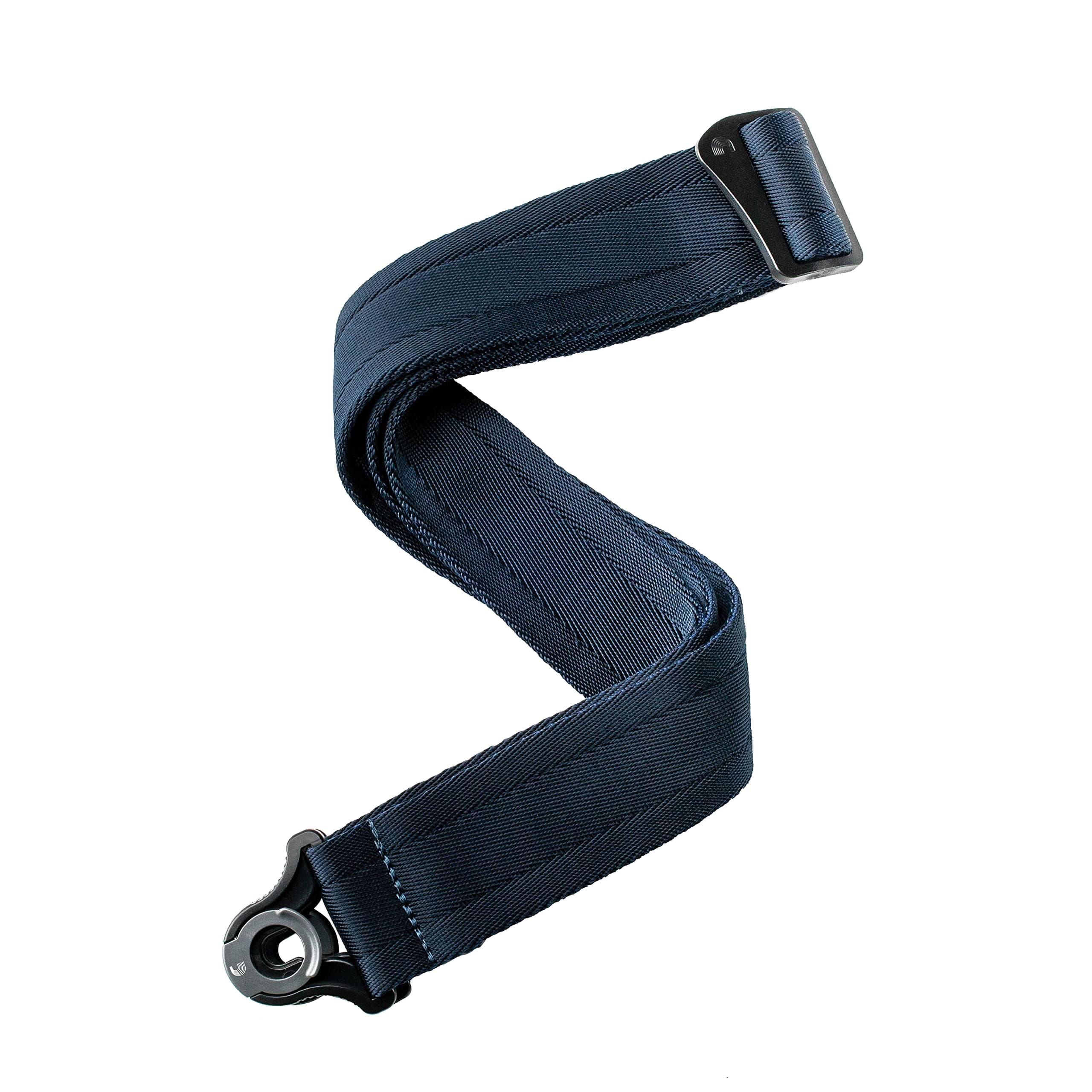 D'Addario Dadario Guitar Strap, Equipped with Strap Lock Structure, Auto Lock Guitar Strap, Skater Series 50BAL10, Midnight