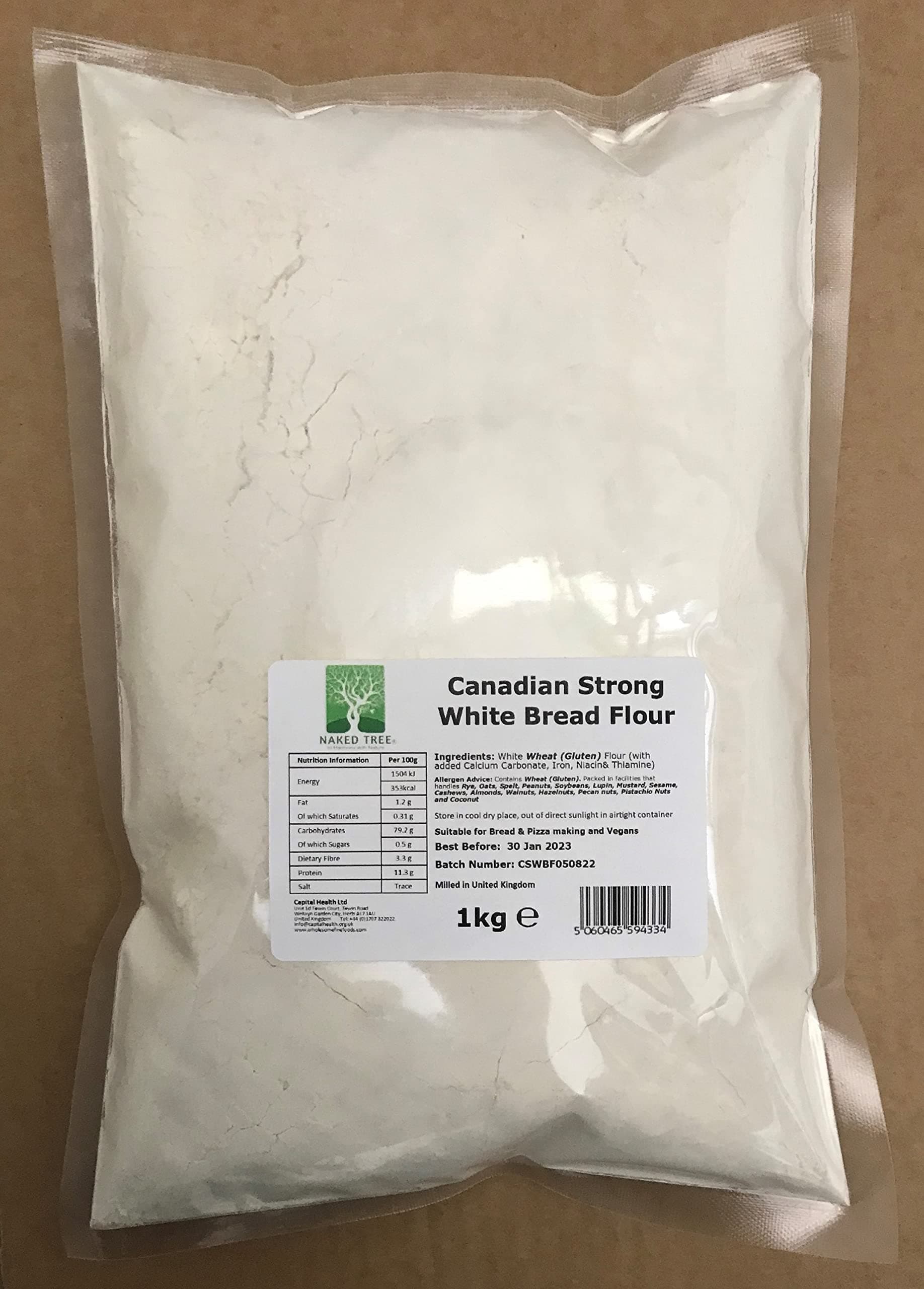 Canadian Strong White Bread Flour 1kg