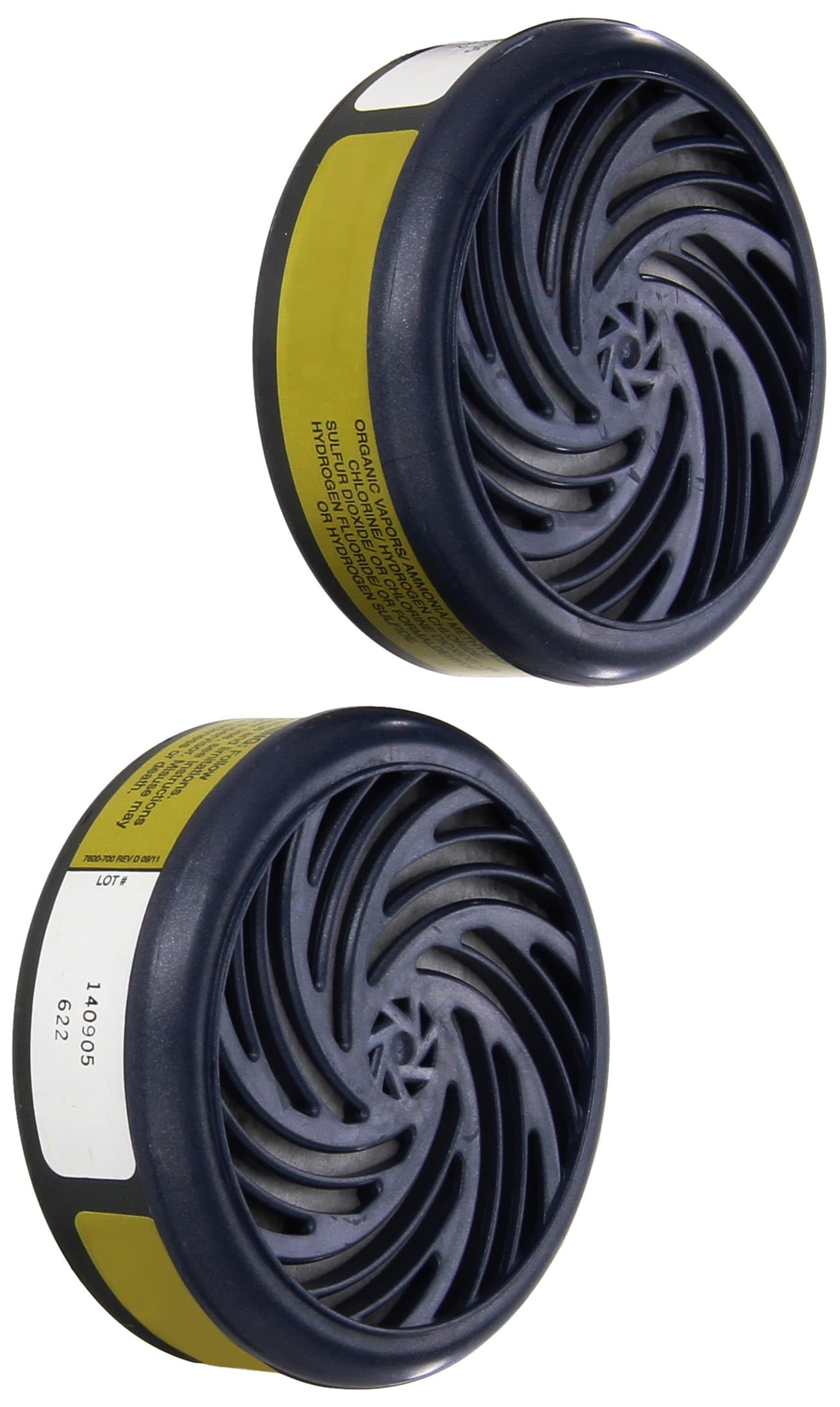 Moldex 7600 Multi-Gas/Vapor Smart Cartridges, NULL (Pack of