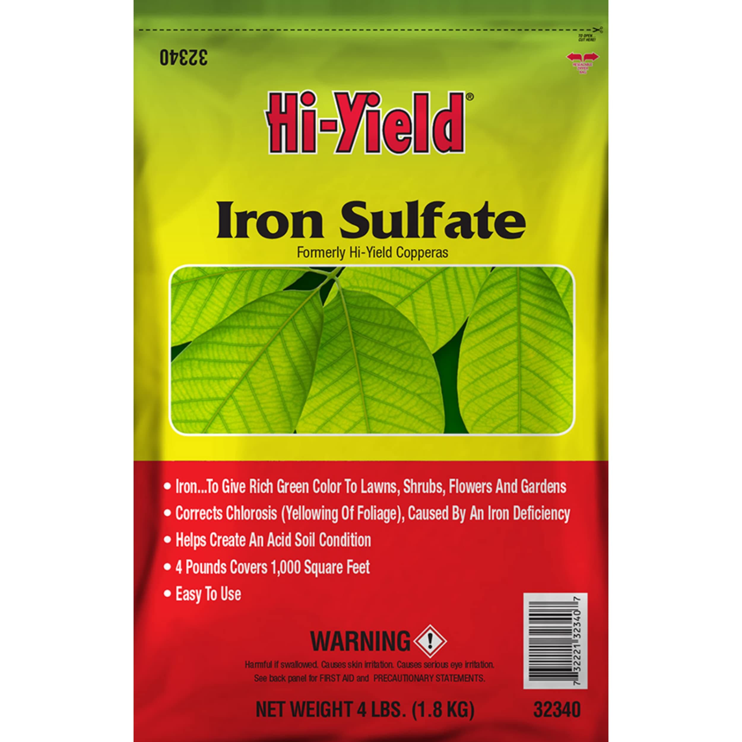 Hi-Yield (32340) Iron sulfate (4 lbs.)