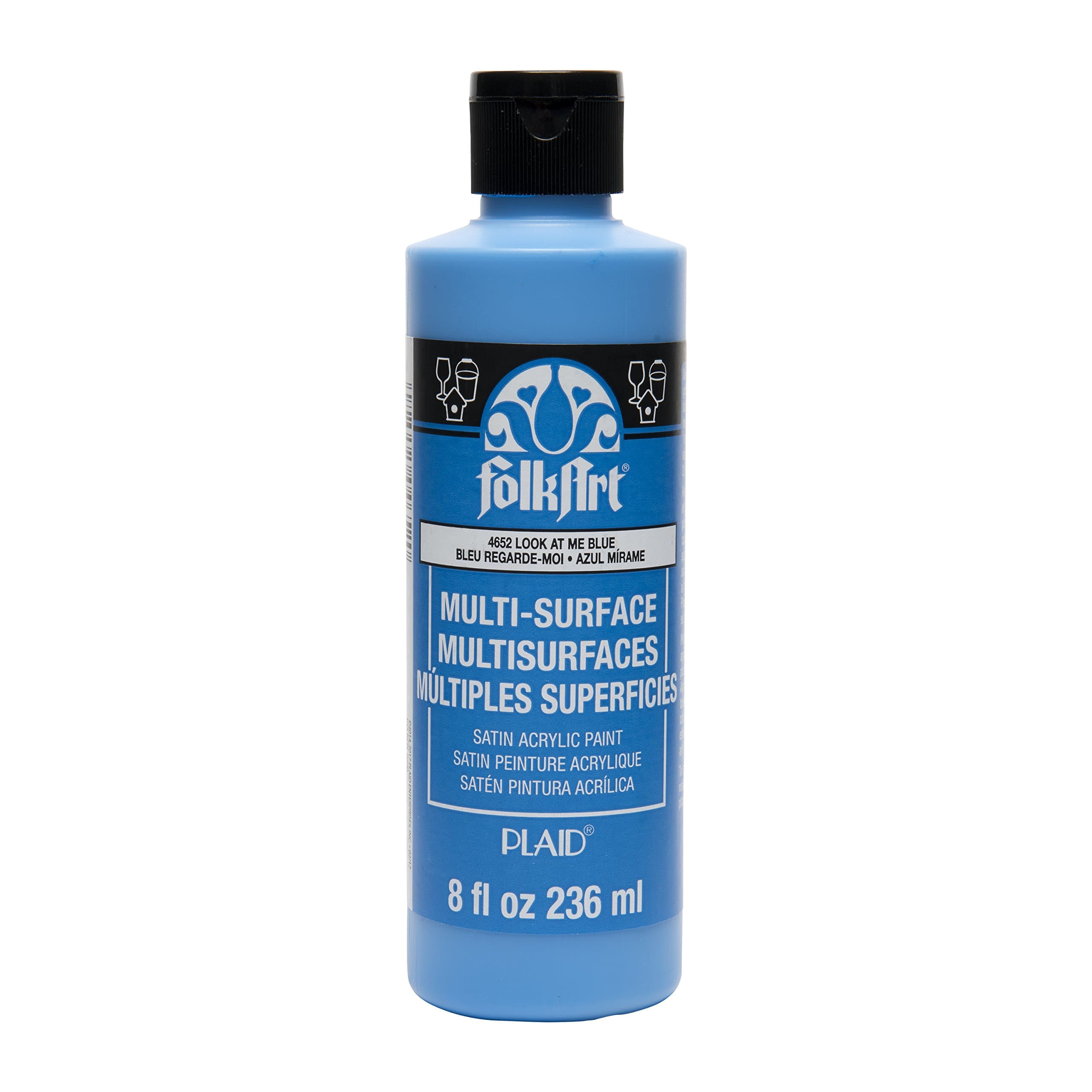 FolkArt Multi-Surface Paint (8 oz), , Look At Me Blue