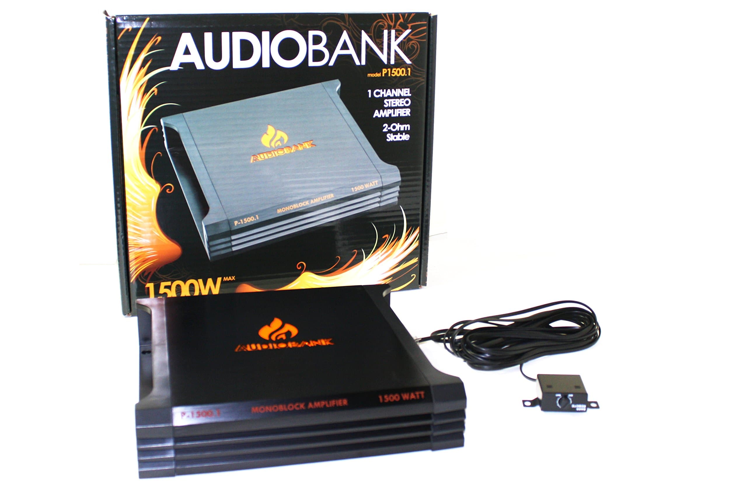 AUDIOBANK P2000.2 2000W 2-Ohm Stable 2 Channel Stereo Amplifier