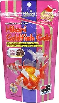 Hikari Goldfish Gold Floating Baby Pellets Fish Food - 100G