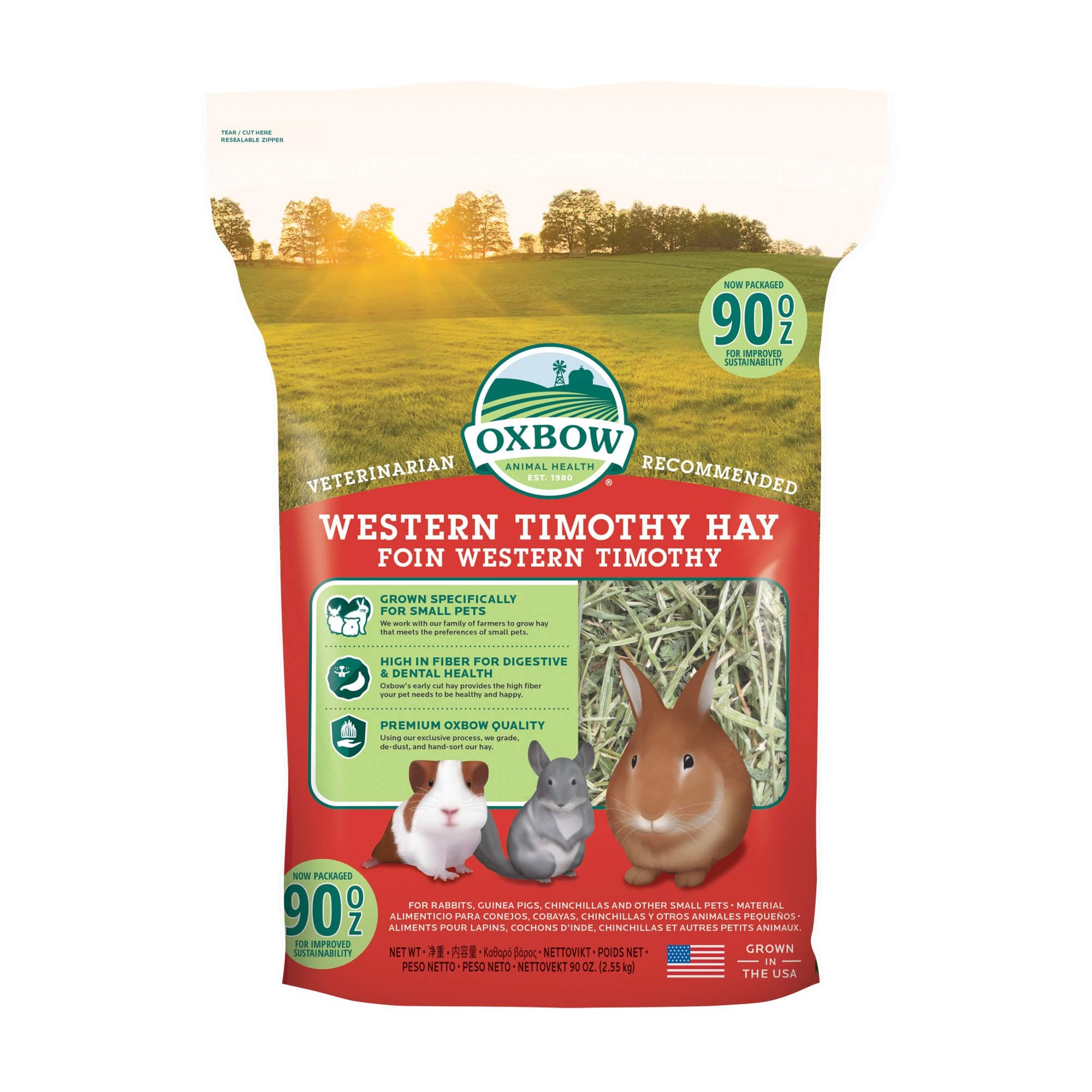 Oxbow Western Timothy Hay, 2.55 kg