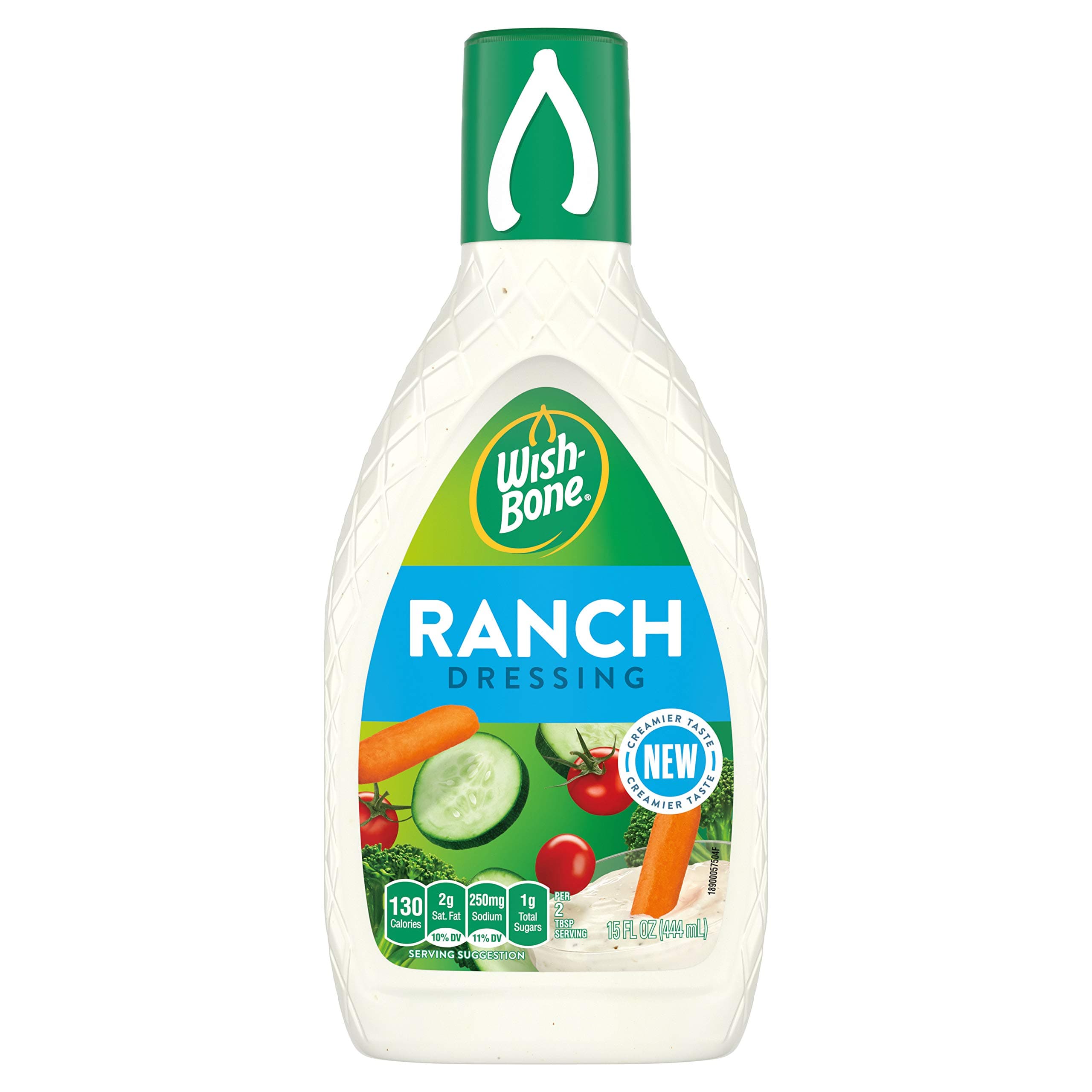 Wish Bone Ranch Dressing 444ml (Pack of 2)