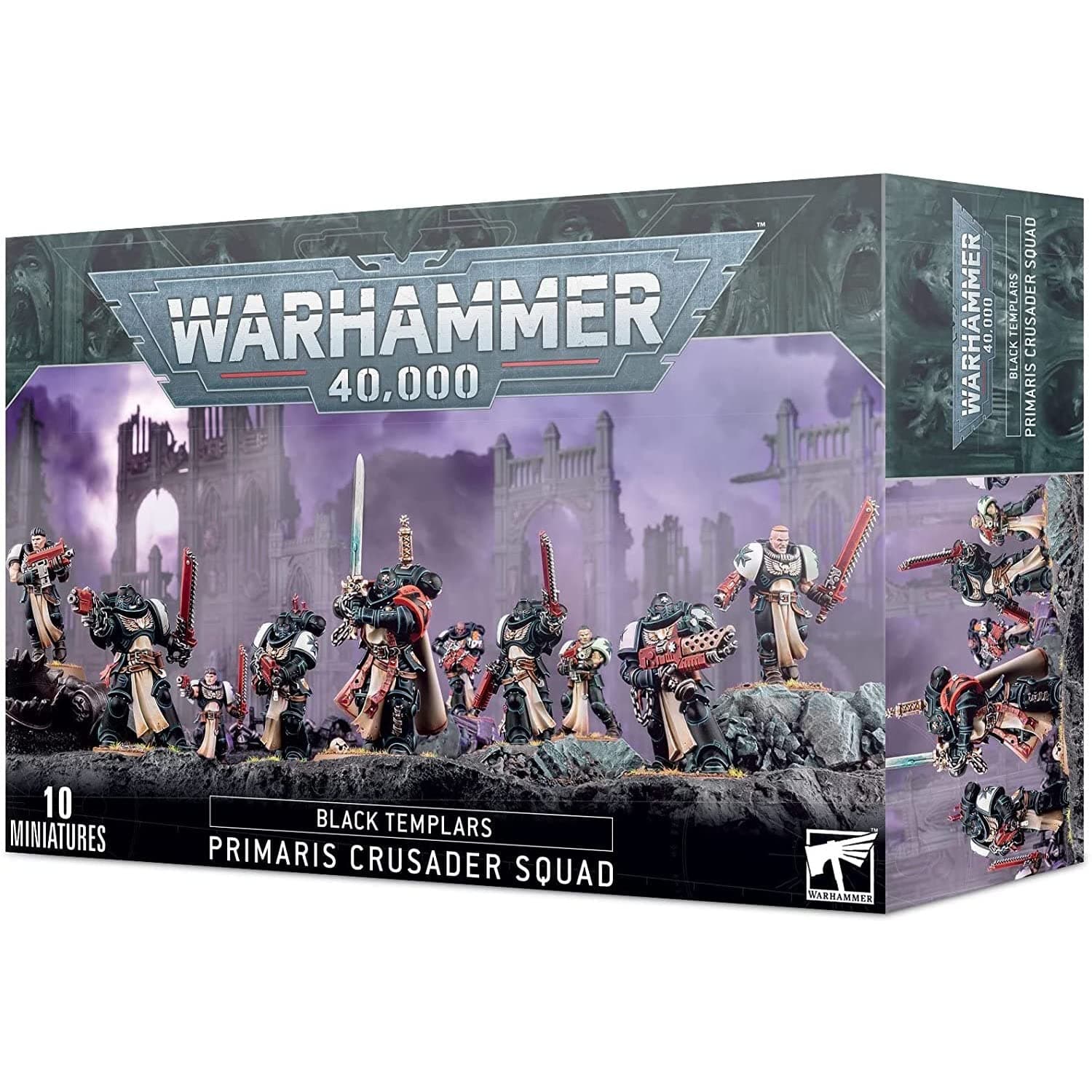 Games Workshop Warhammer 40,000 Black Templars: Primaris Crusader Squad