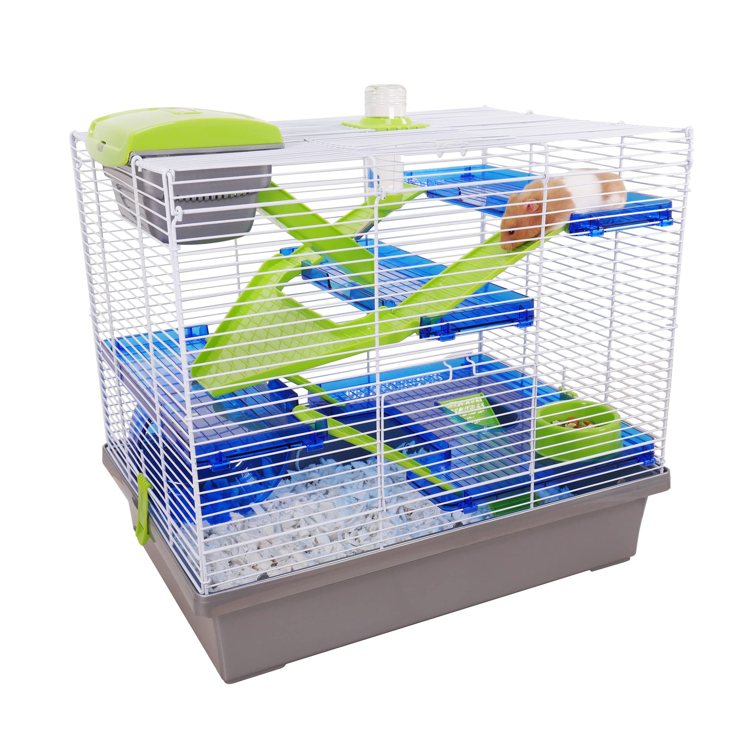 Rosewood Pico Hamster Cage, Extra Large, Silver