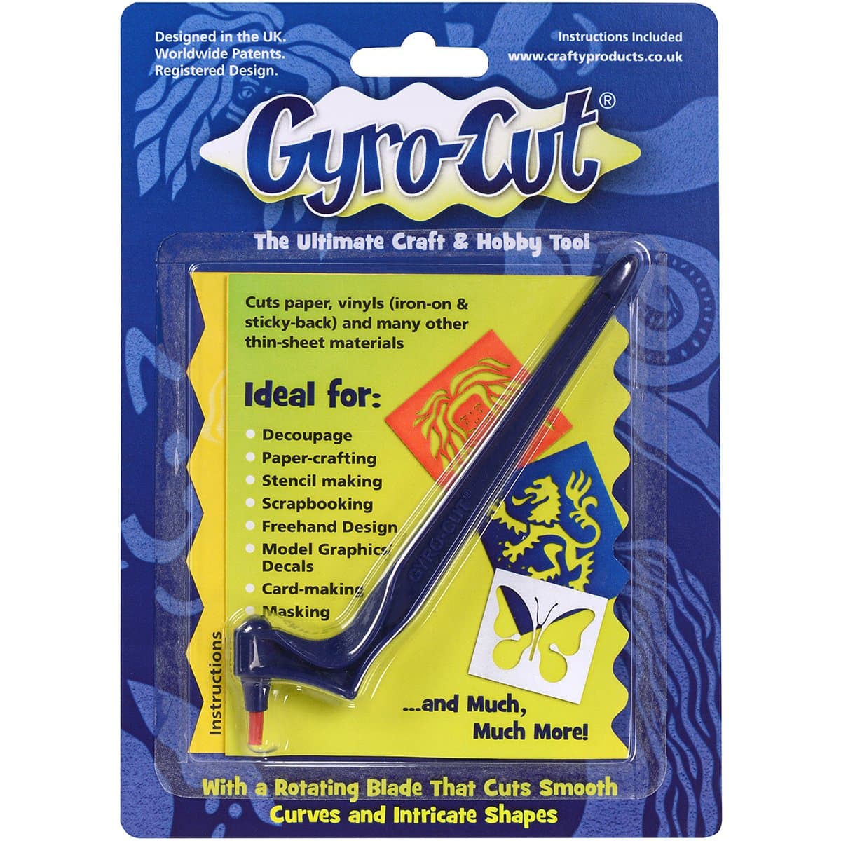 Gyro-Cut Craft and Hobby Tool, Blue