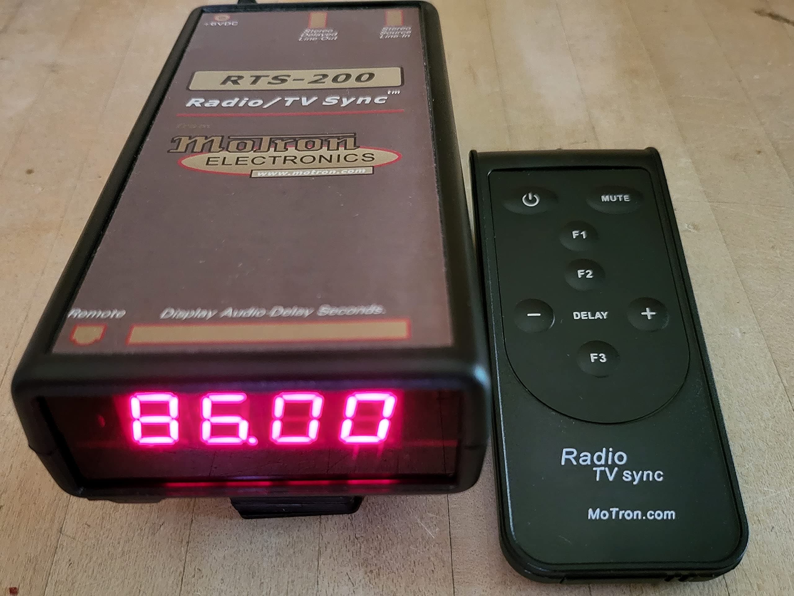 RTS-200C RadioTVsync 0-86 Second Audio Delay
