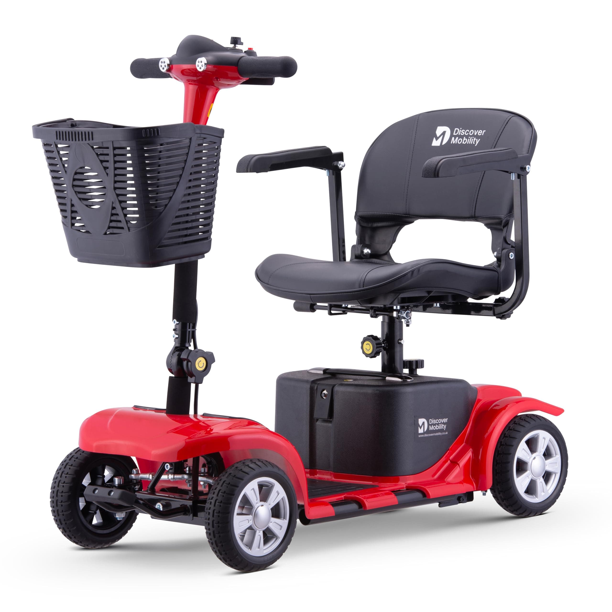 Rider 4mph Portable Buggy Vehicle with Splitting Function 12AH (Red)