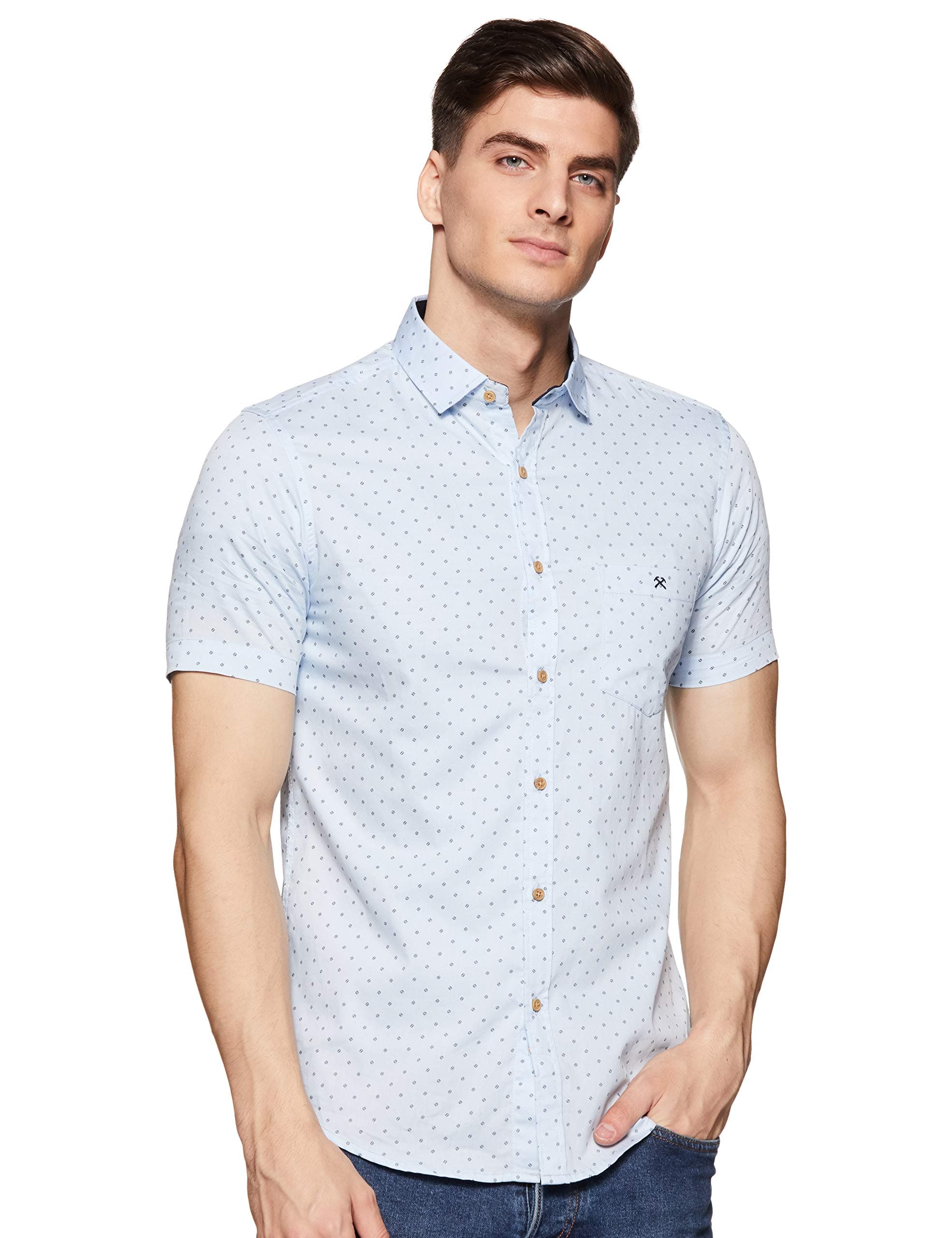 Men Printed Regular Fit Casual Shirt