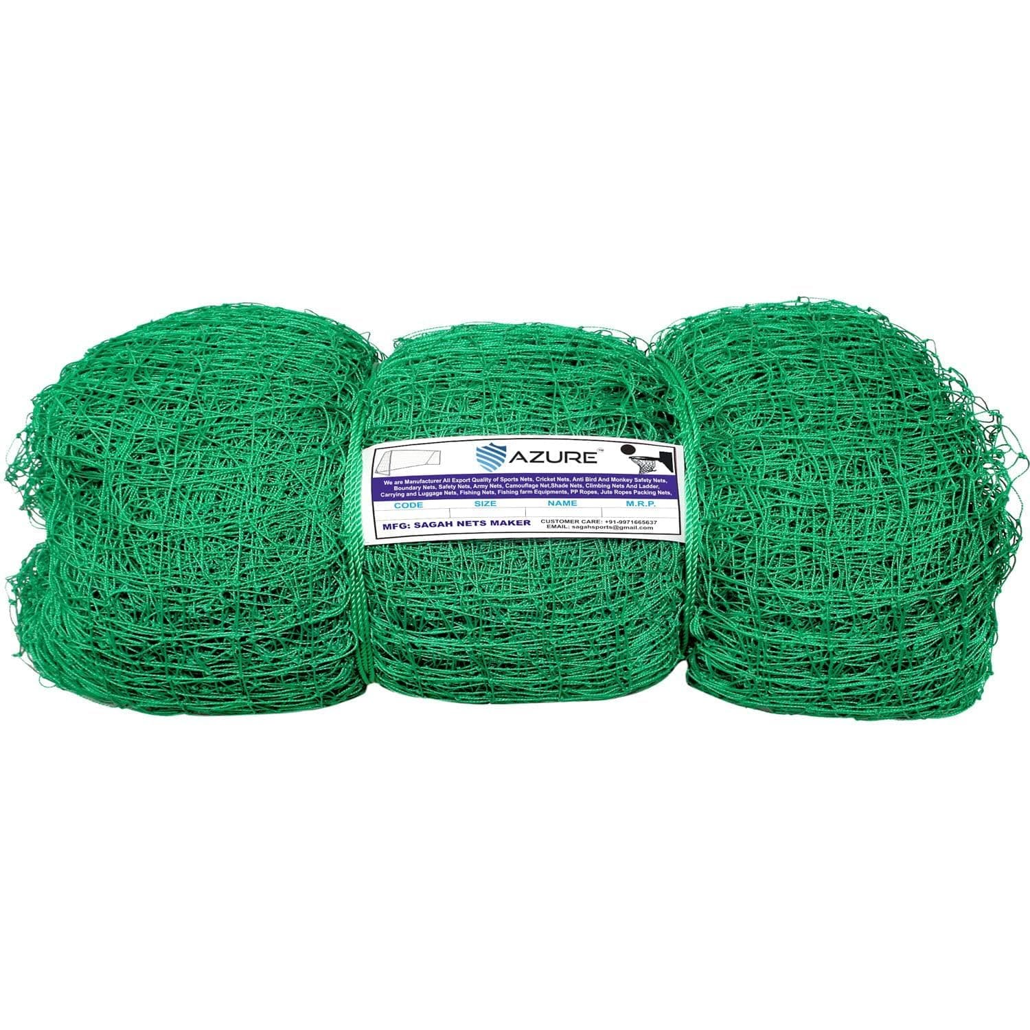 Azure Pro-Style Cricket Net 50x10 ft: Elevate Your Play