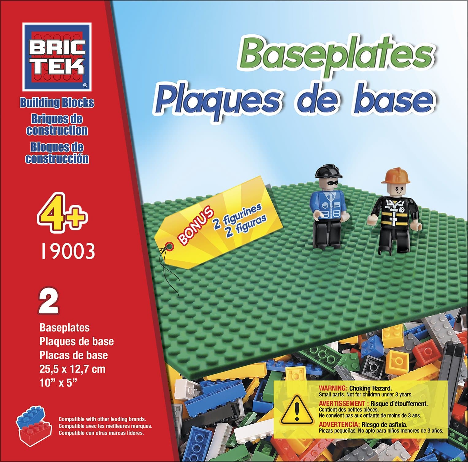 BRICTEKBaseplates - 2 pcs