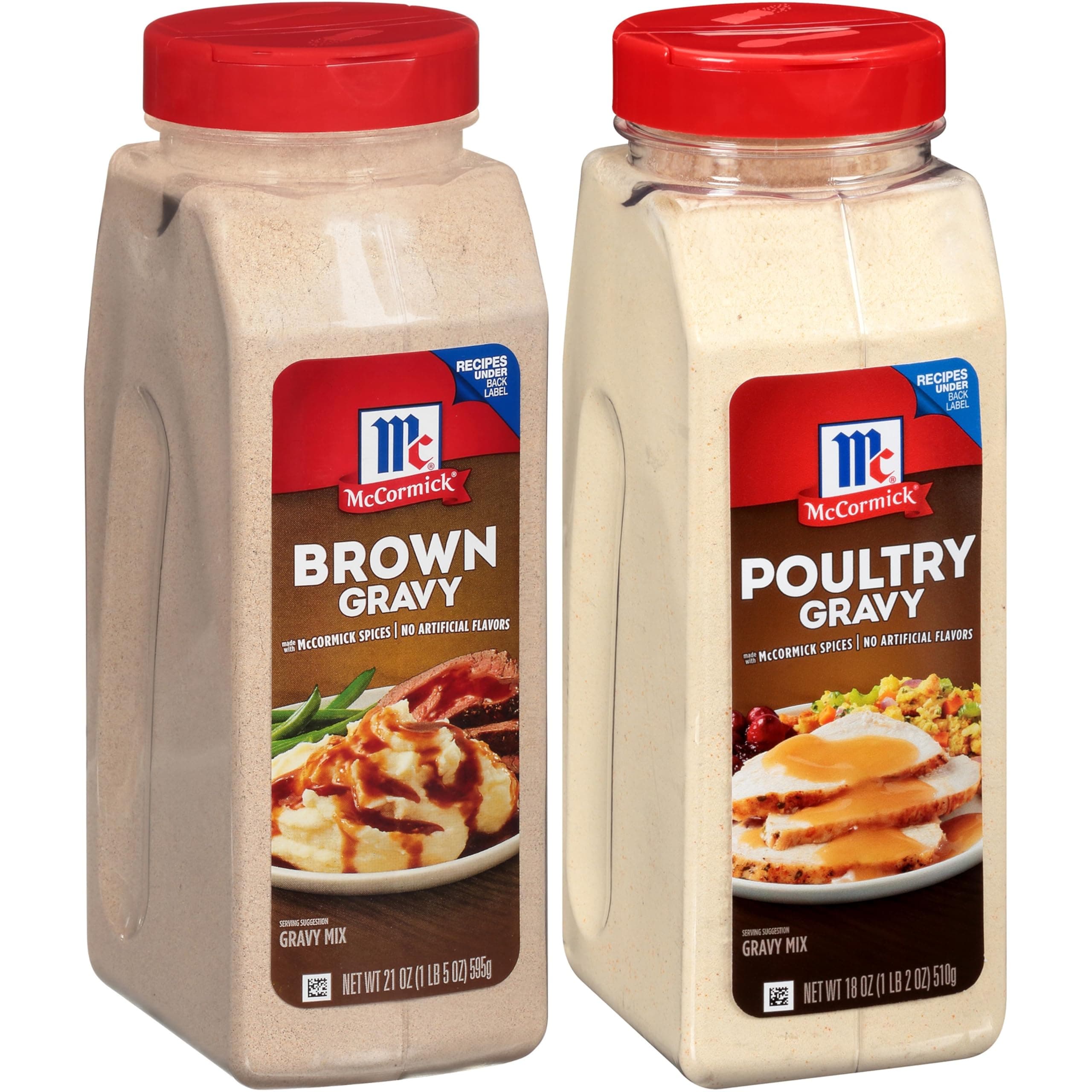 Brown and Poultry Gravy Mix Bundle, 39 oz