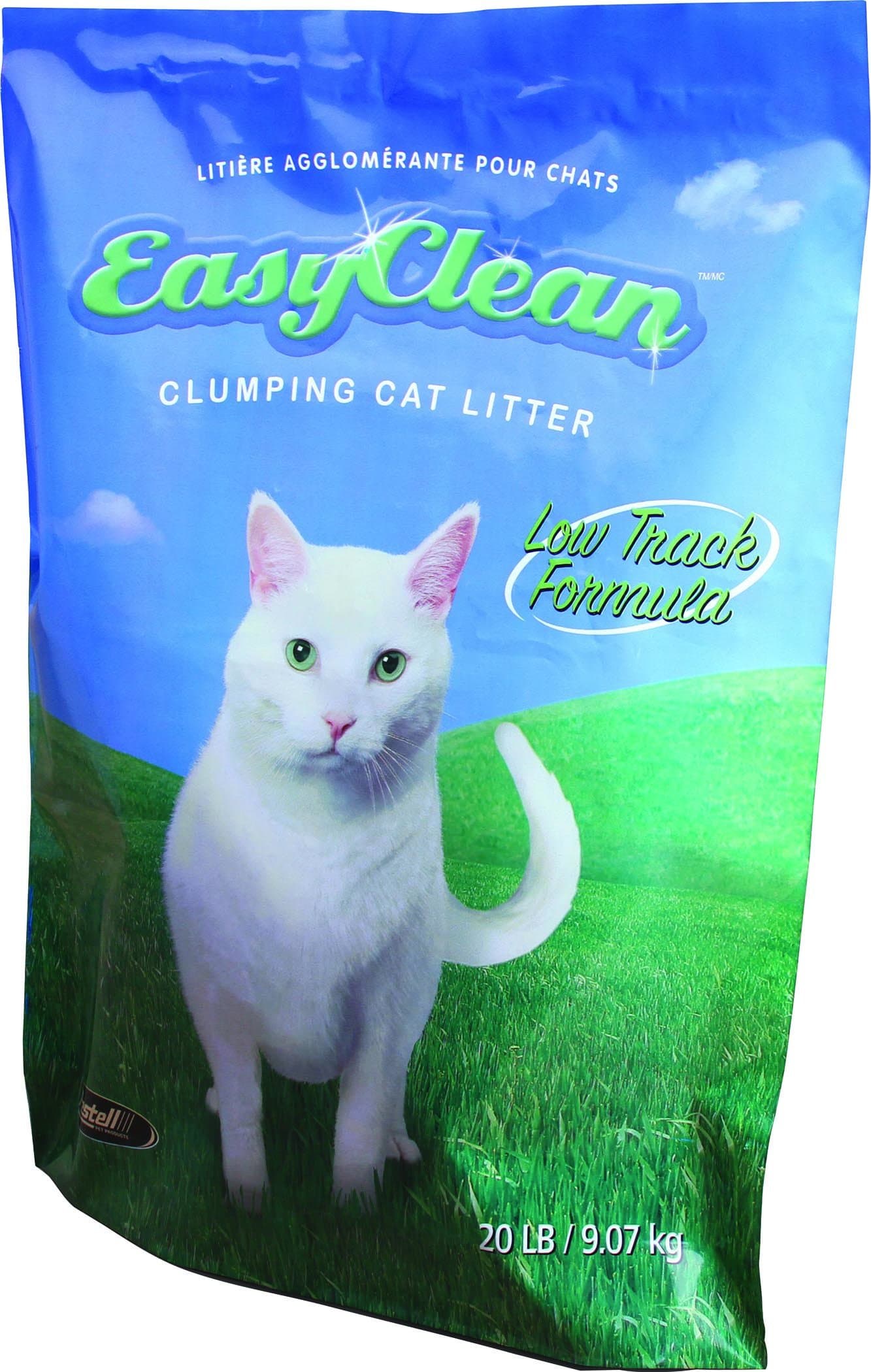 Easy Clean Low-Track Scoopable Litter, 20-Pound Bag