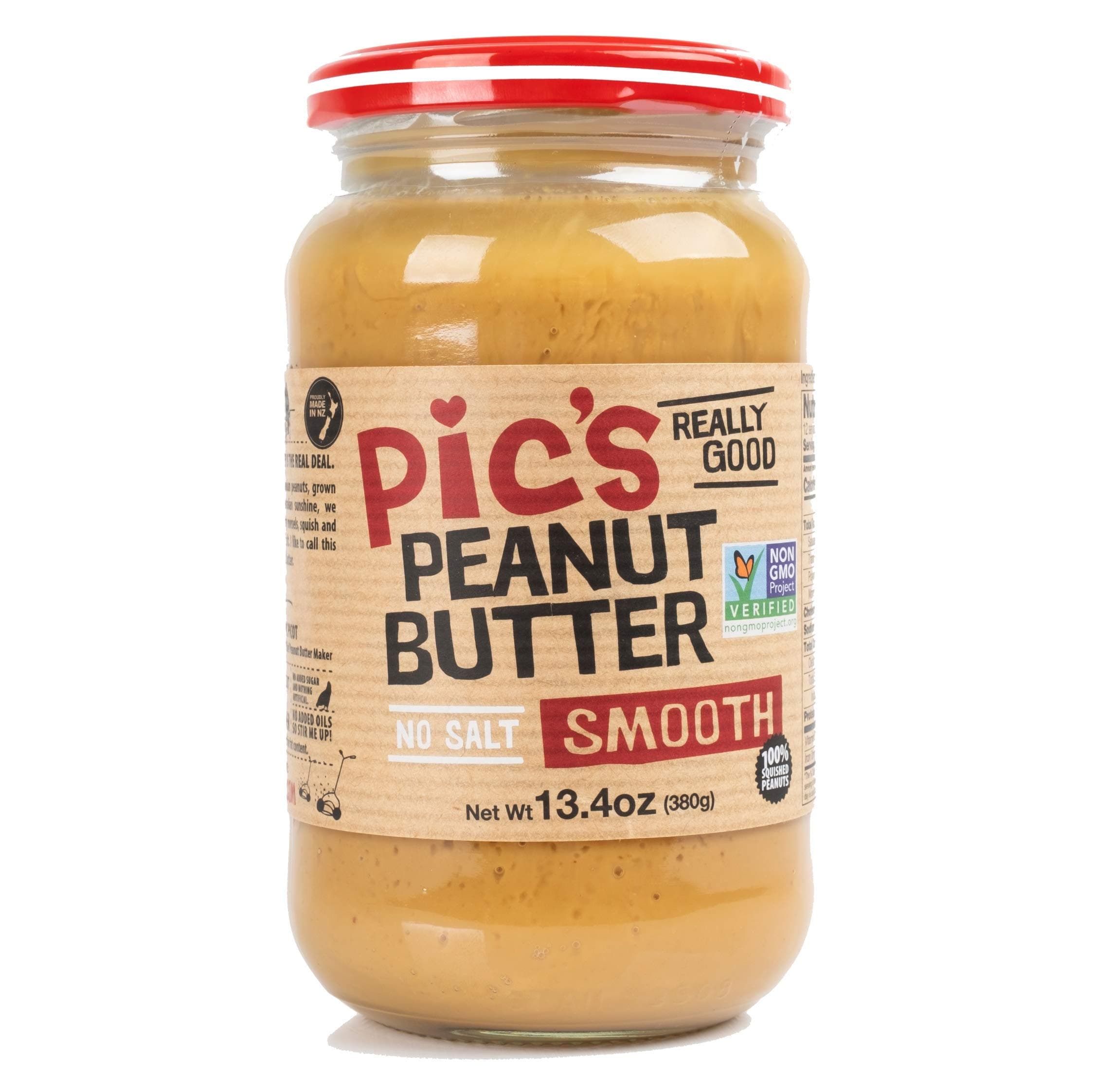 Pic's Really Good, Smooth Peanut Butter, 13.4 Ounce